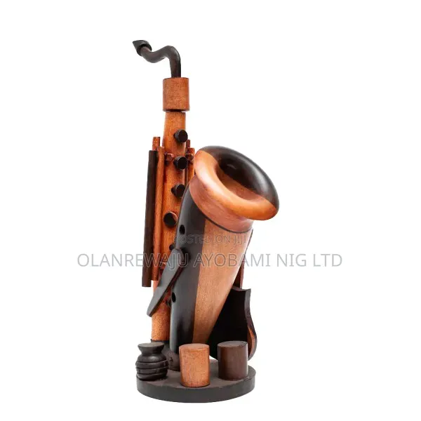 Wooden Decorative Saxophone Stand