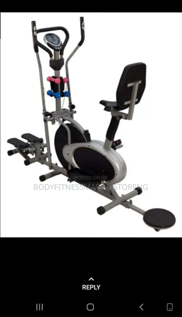 Multi-Function Orbitrac Elliptical Exercise Bike.