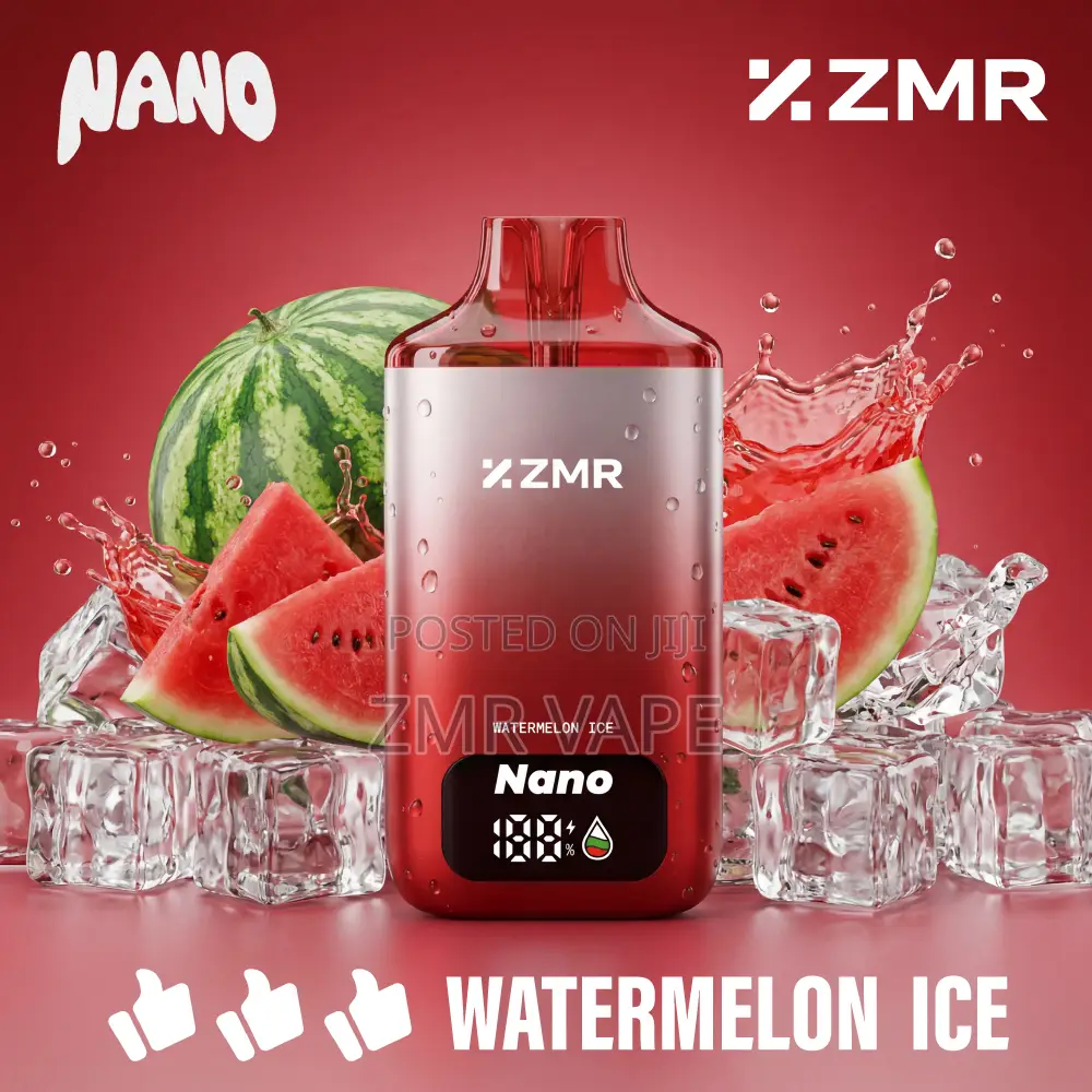 ZMR-Vape Disposble,Juicy Watermelon Ice 10ml Large Capacity Smooth Hit