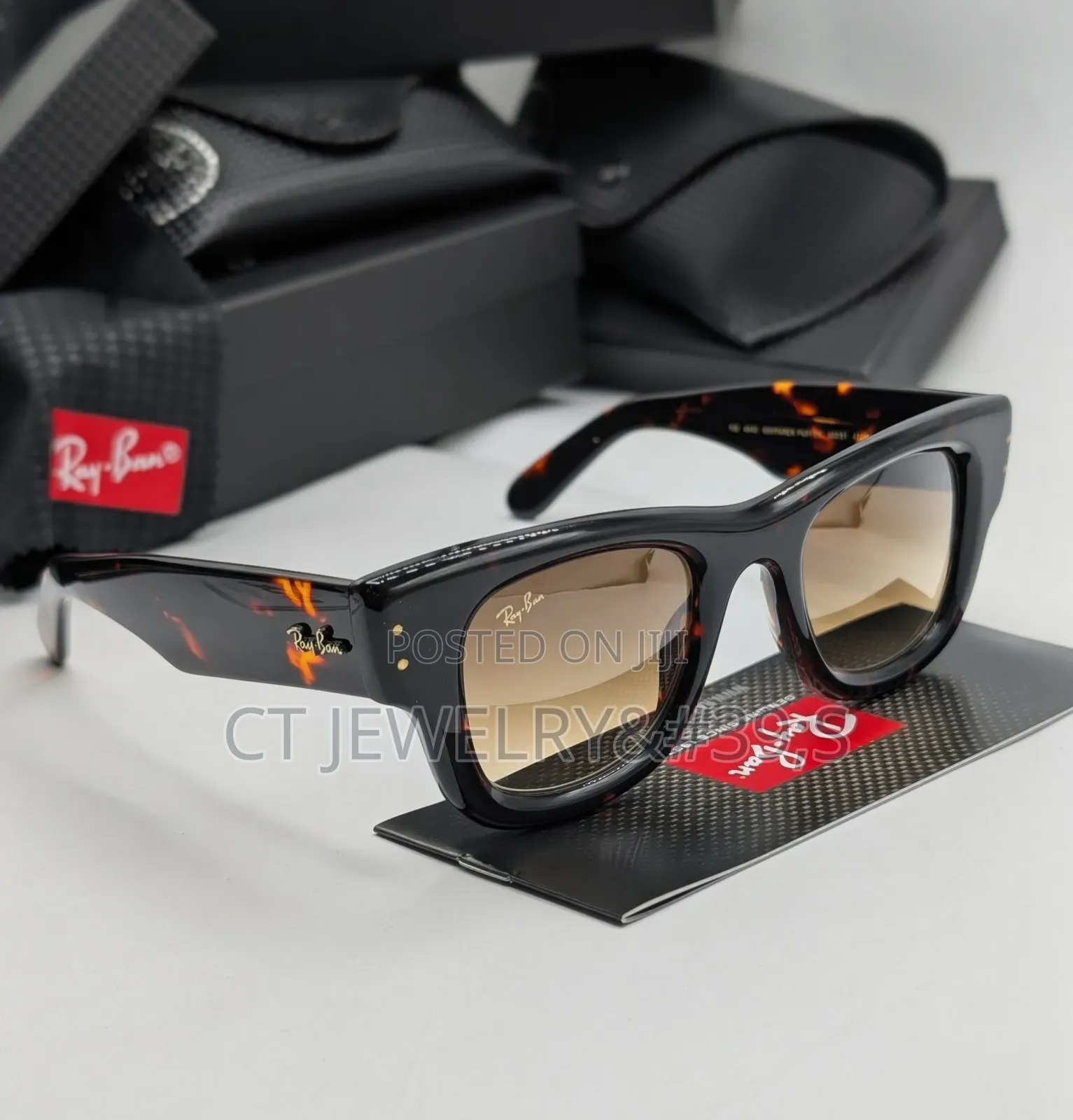 Ray-Ban Puffer Bold Thick Frame Sunglasses Statement Style 4 Men Women