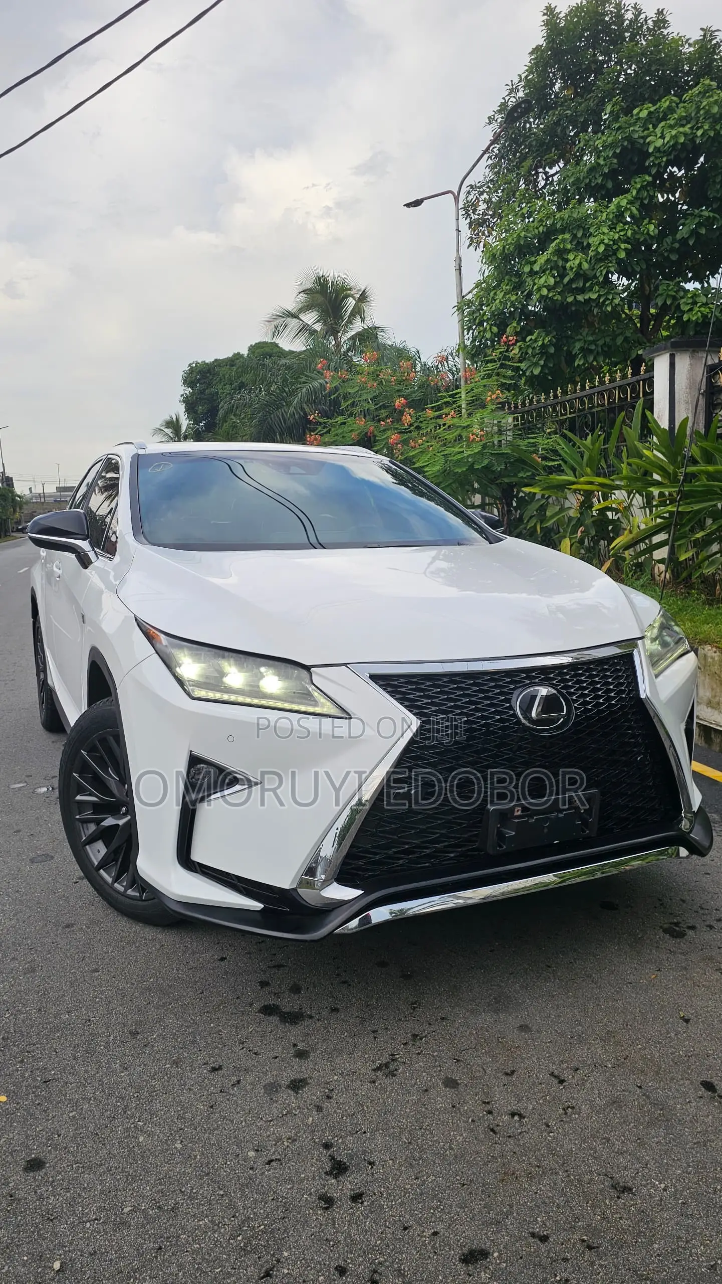 Lexus RX 350 F Sport AWD 2017 White