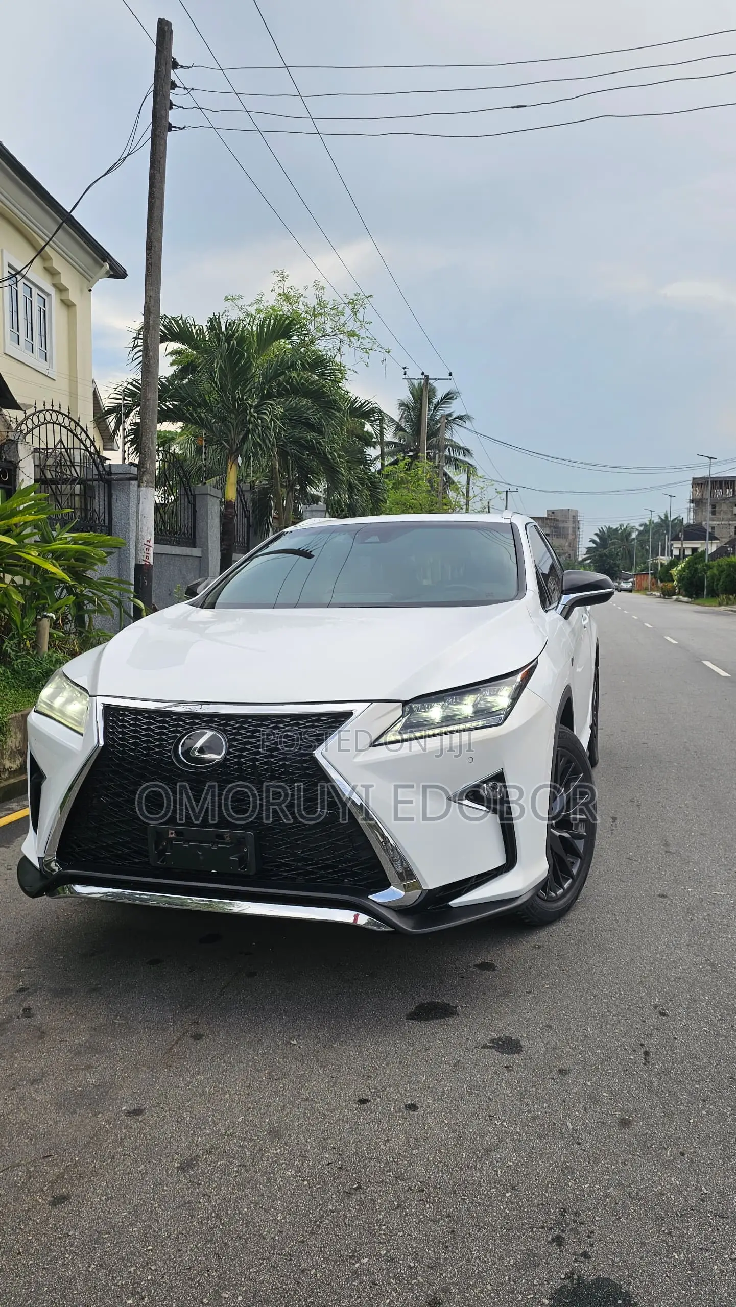 Lexus RX 350 F Sport AWD 2017 White