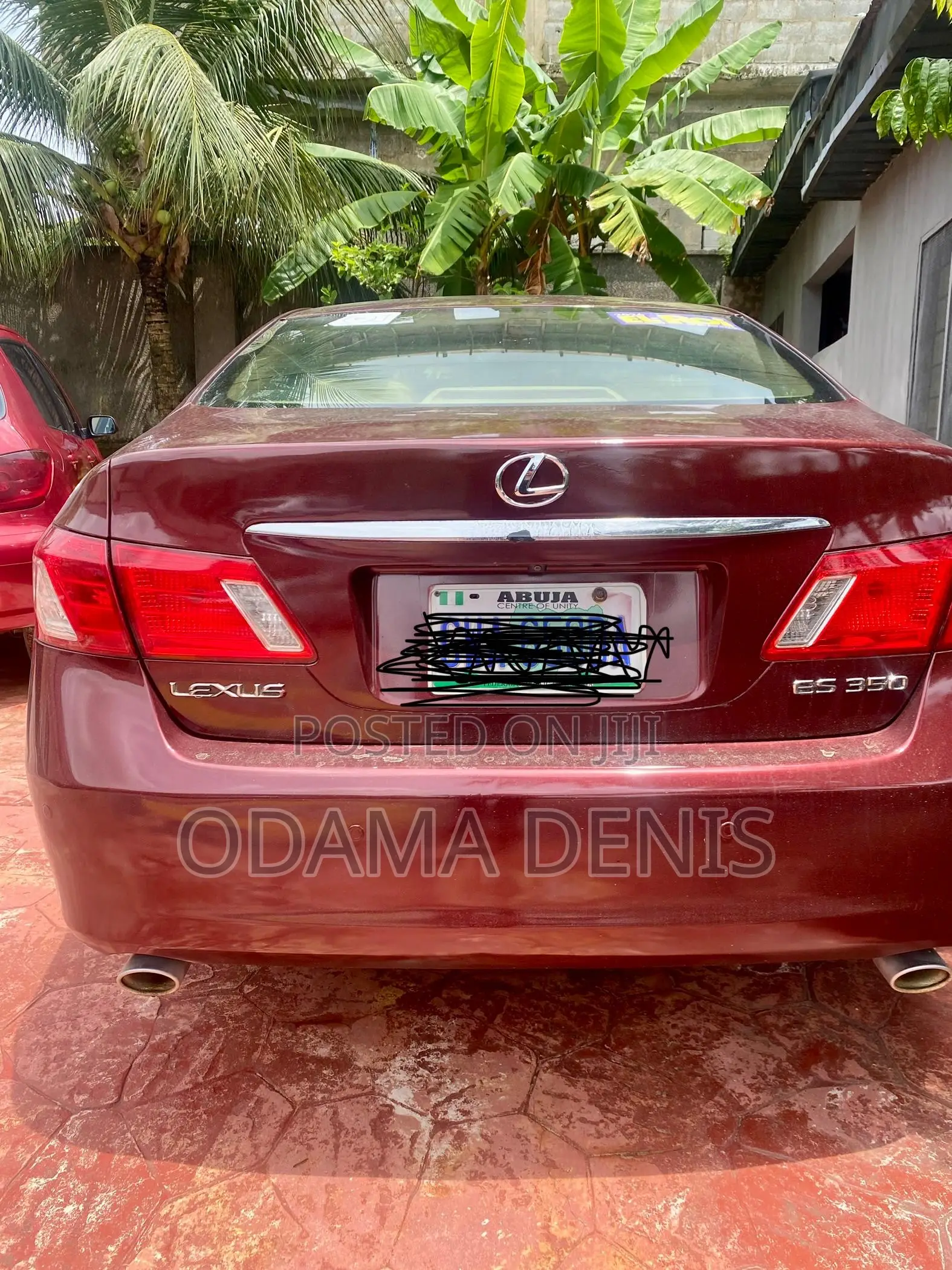 Lexus ES 350 2009 Maroon