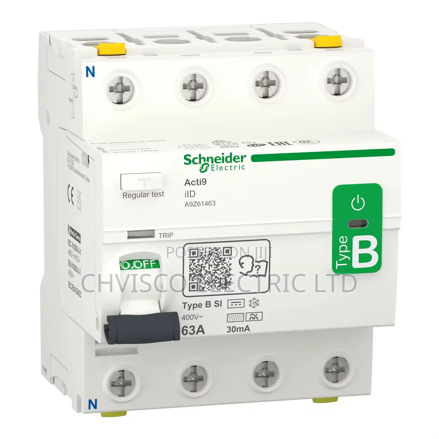 63a Earth Leakage Schneider Electric
