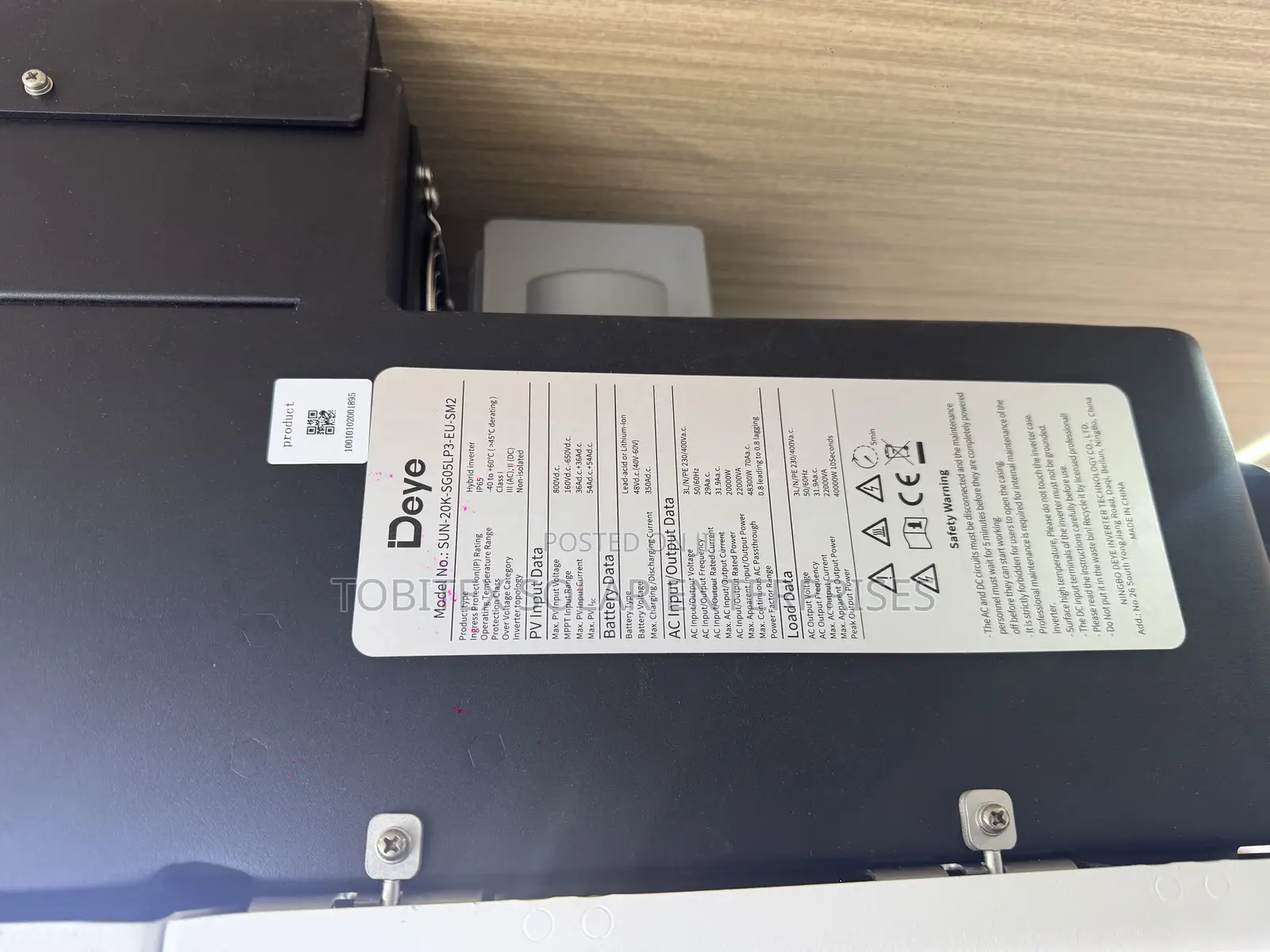 20kva Deye Inverter Solar
