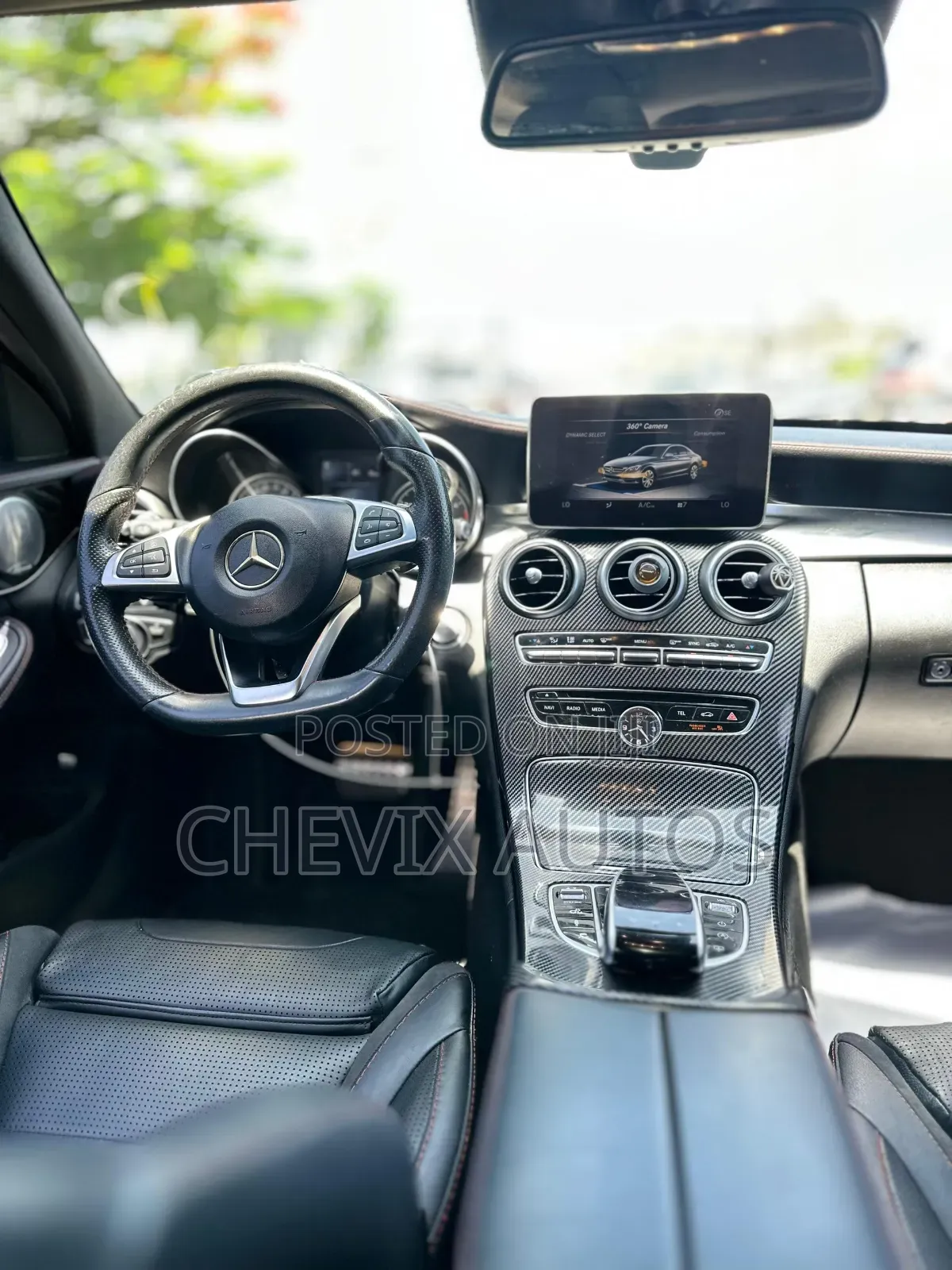 Mercedes-Benz C450 2016 Black