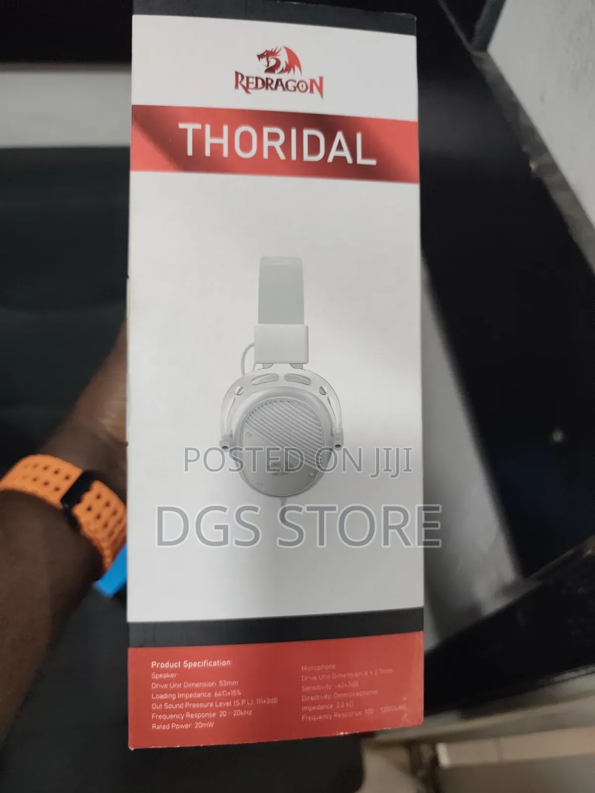 Redragon H730w Thoridal Wired Spatial Sound Gaming Headphone