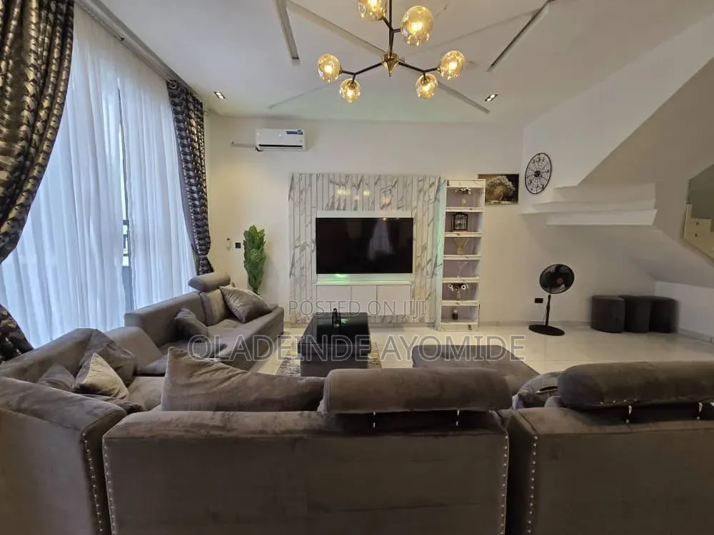 Furnished 4bdrm Duplex in Harris Drive, VGC / Ajah for rent