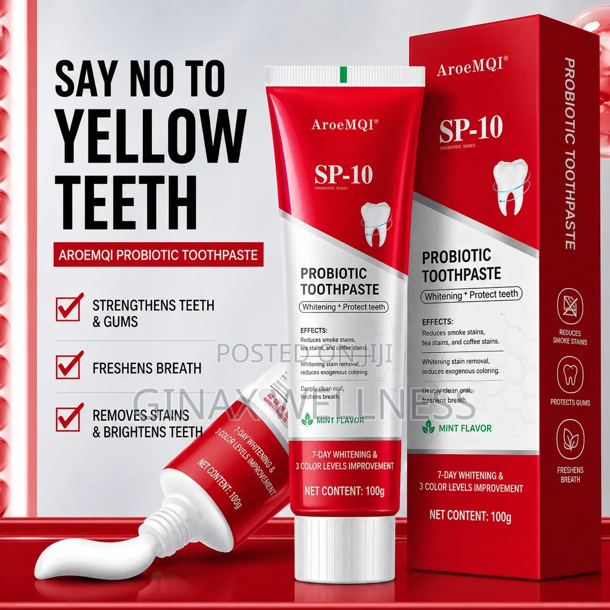 Aroemqi Sp-10 Probiotic Toothpaste (100 Grams)