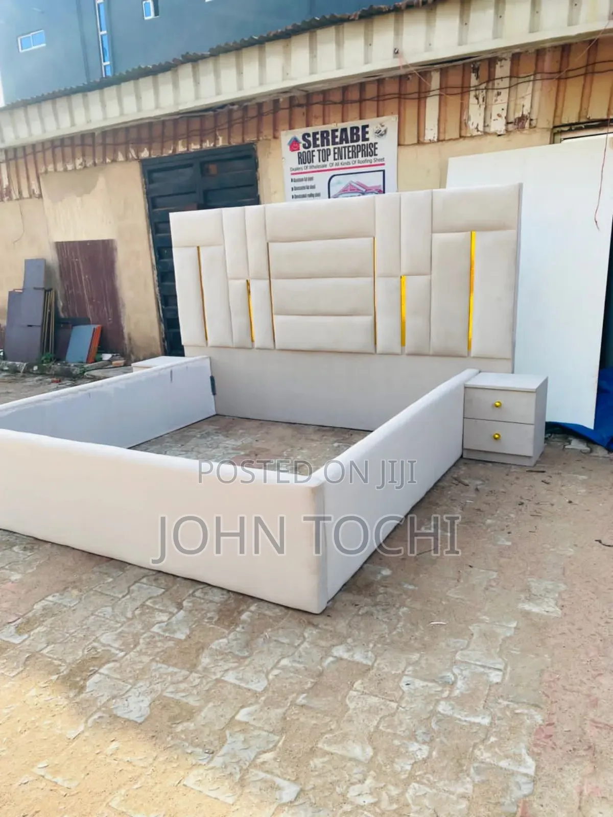 6 by 6 Bedframes With 2 Bedsides