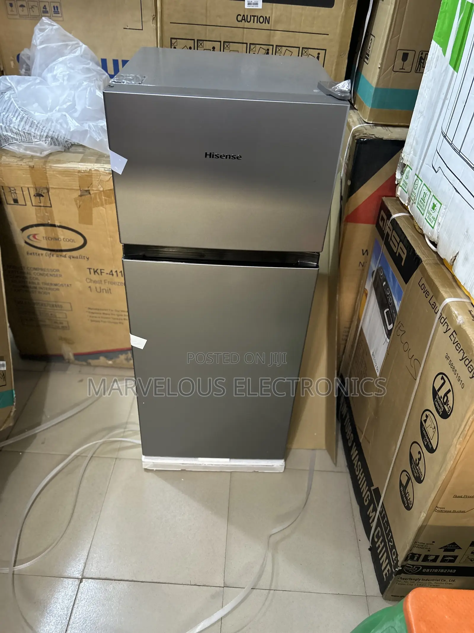 Brand New Hisense Double Door Original Full Copper Engine