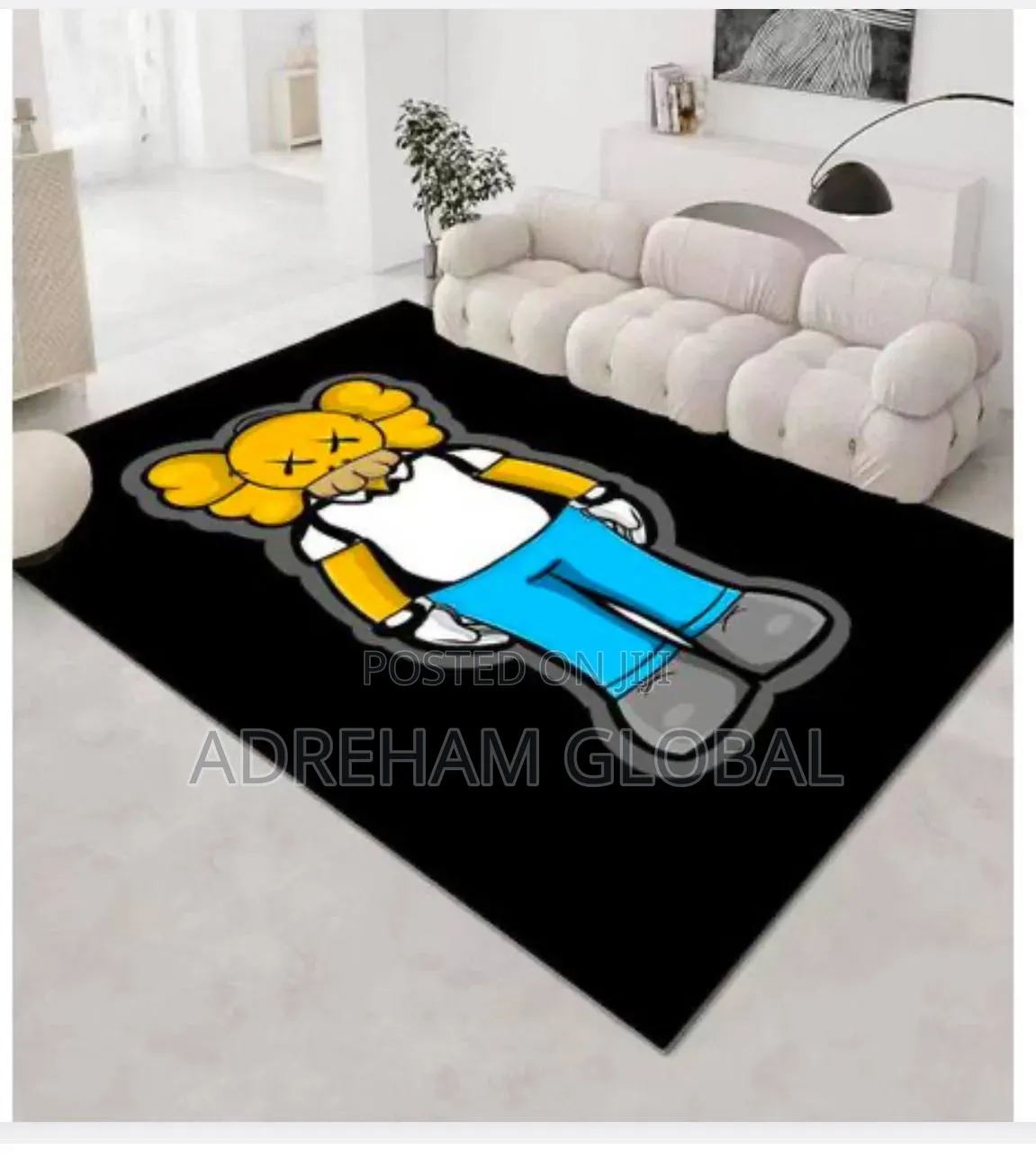 Living Room Center Rug -Medium