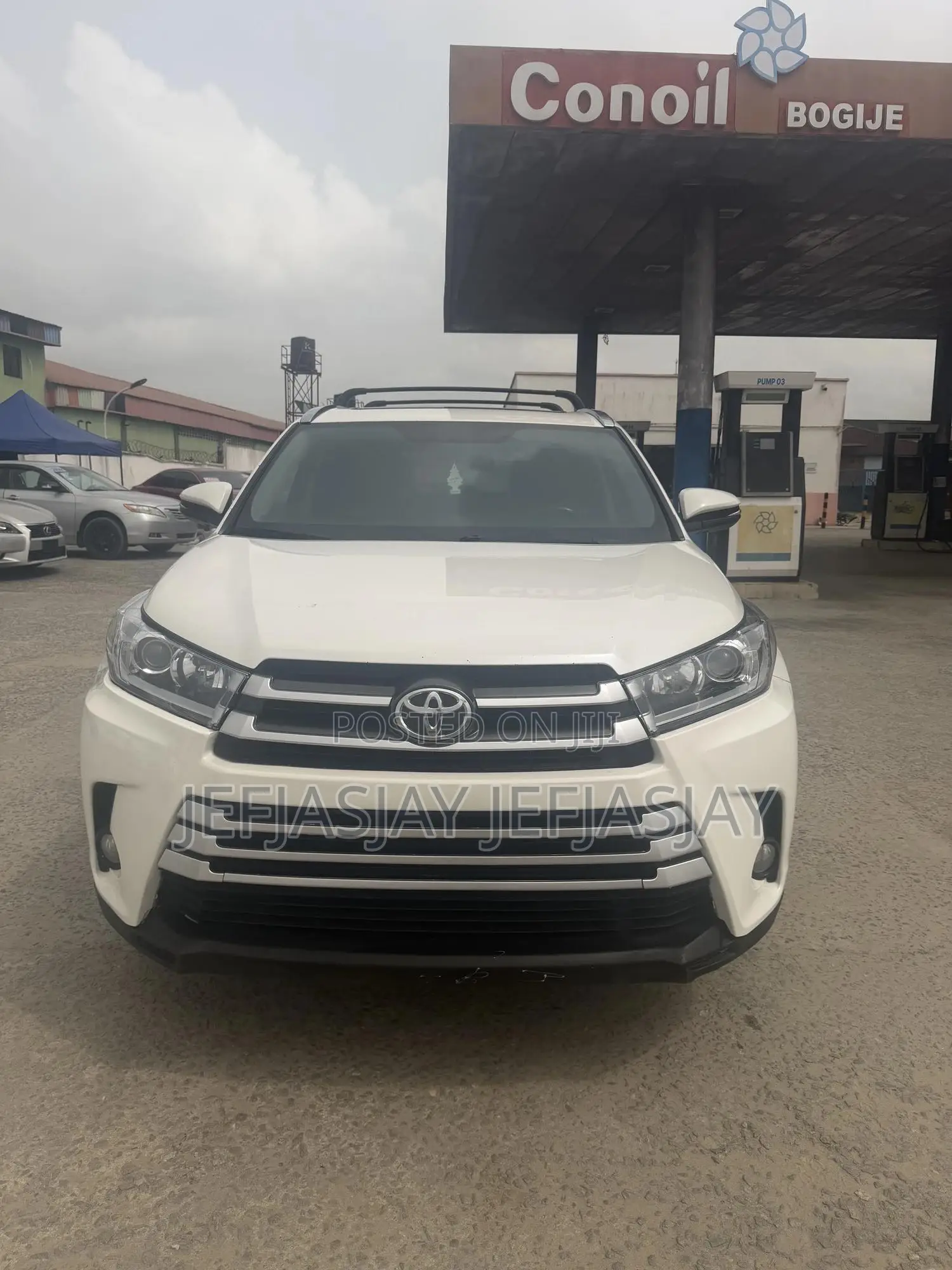 Toyota Highlander XLE V6 4x4 (3.5L 6cyl 6A) 2016 White