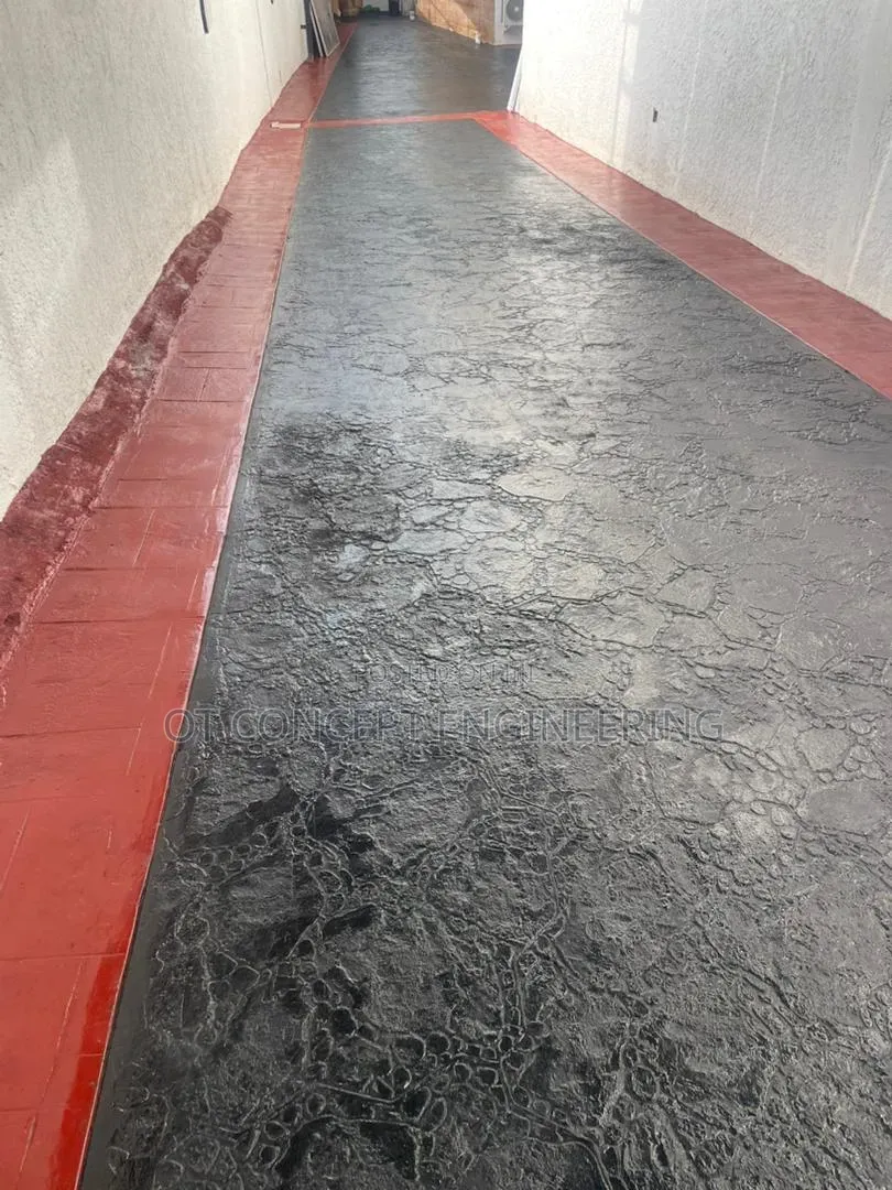 Elephant Foot Stamp Floor