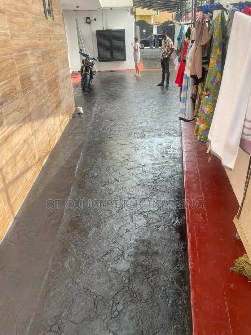 Elephant Foot Stamp Floor