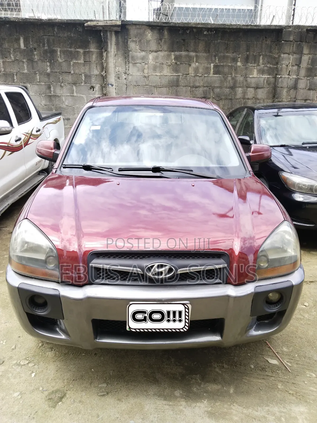 Hyundai Tucson 2008 Red