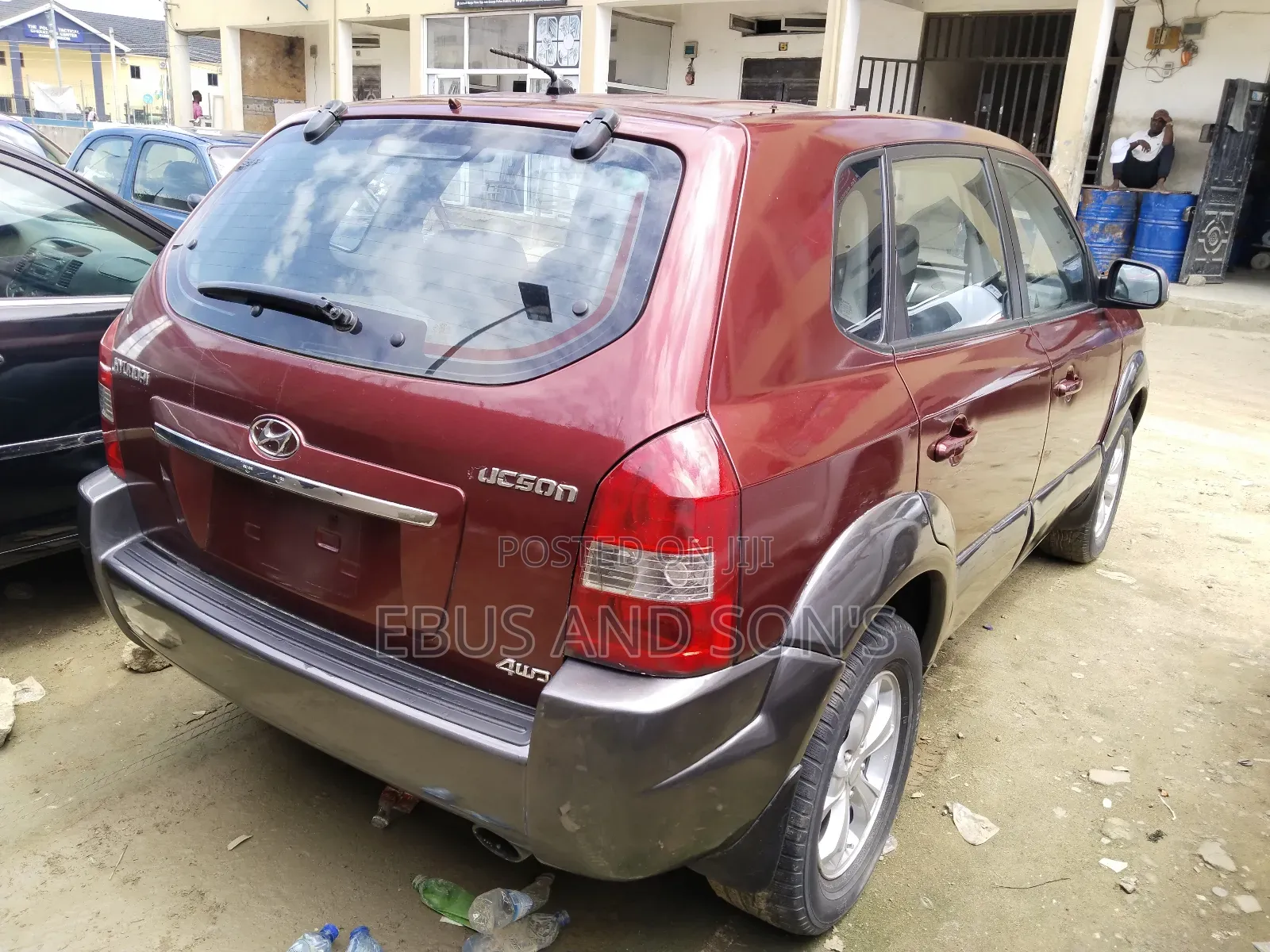 Hyundai Tucson 2008 Red