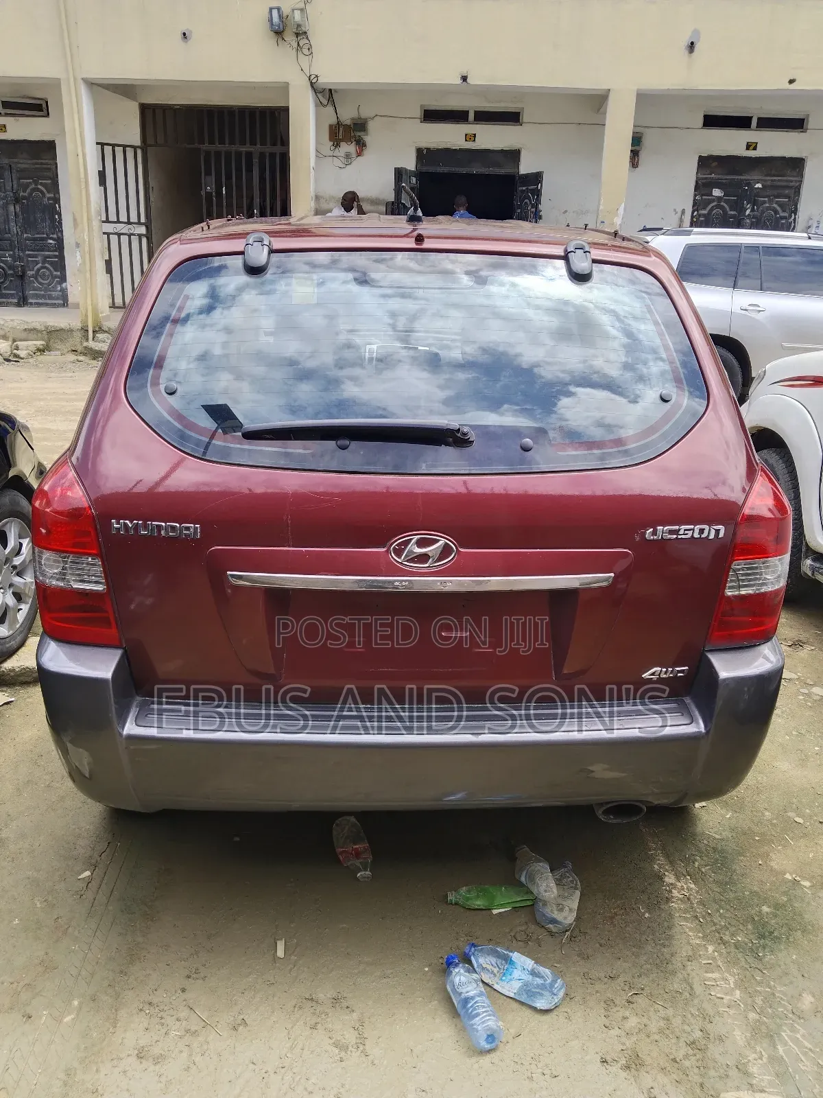 Hyundai Tucson 2008 Red