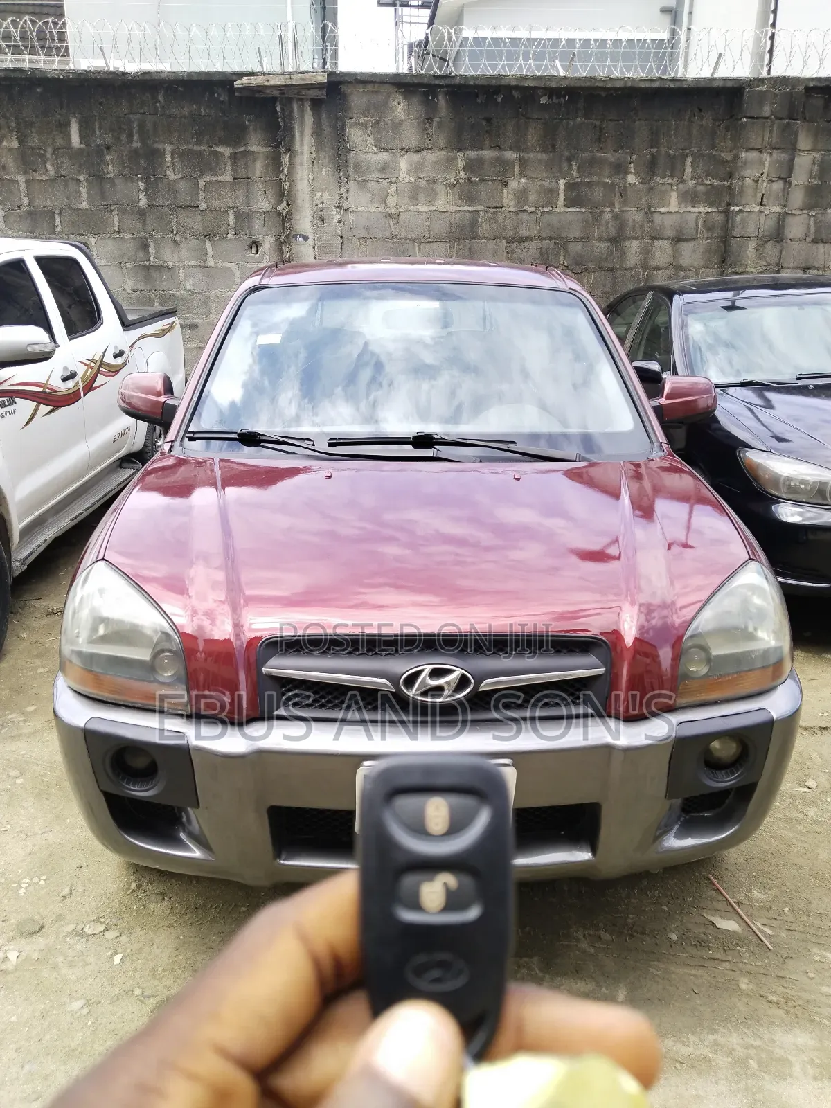 Hyundai Tucson 2008 Red