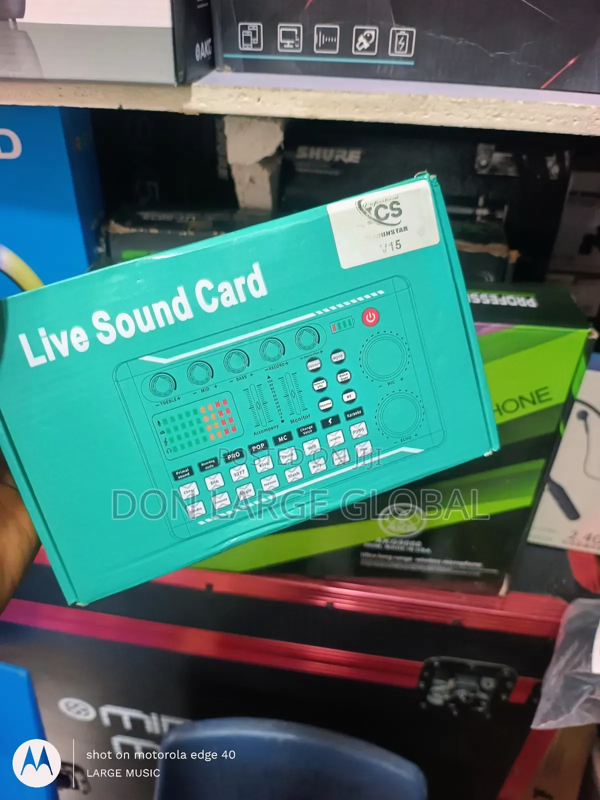 Live Sound Card