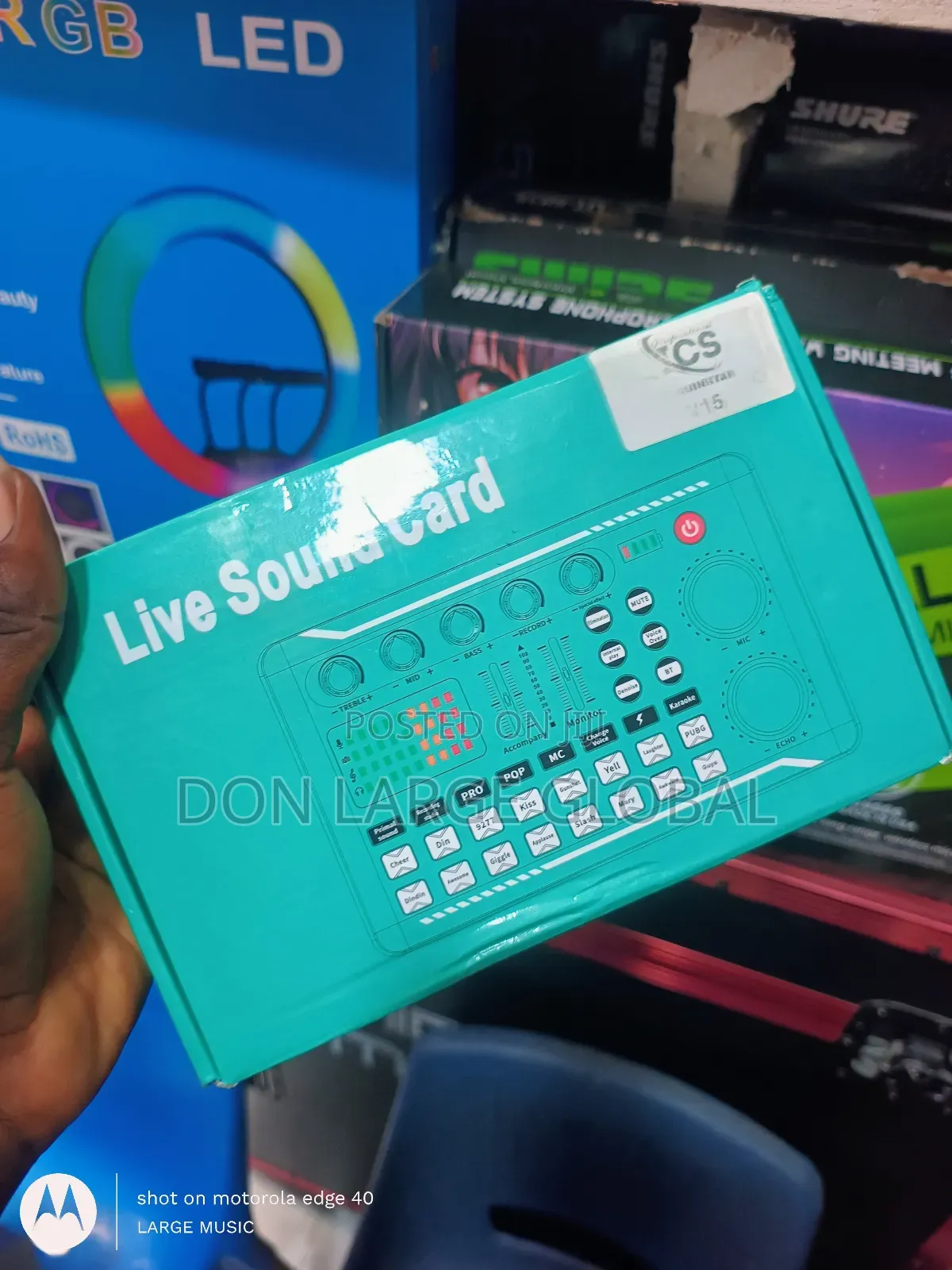 Live Sound Card