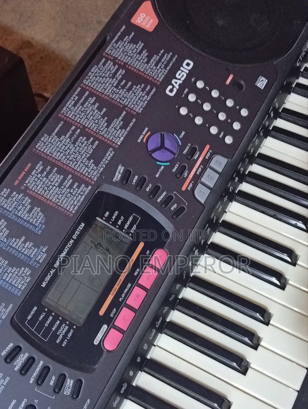 Casio CTK-620l  Smart Lighted Keys Great Sound