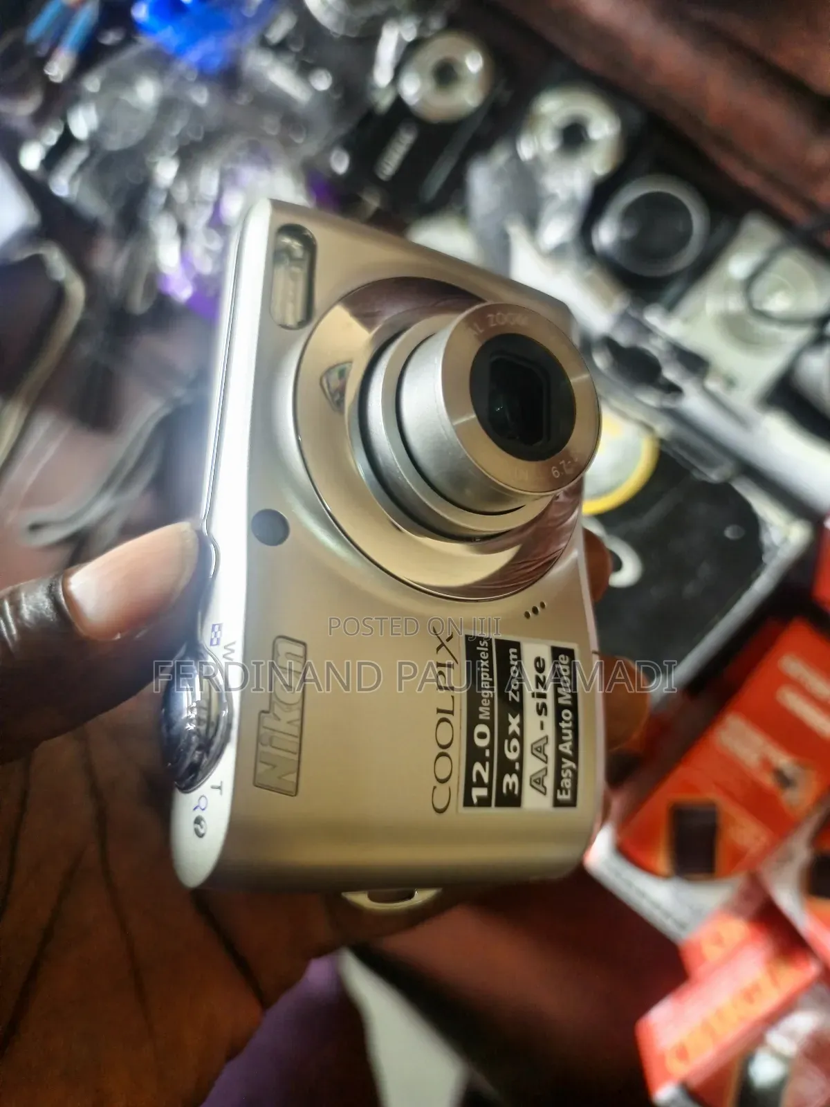 Nikon Digital Photo Video Camera for Vintage Passport Snapping