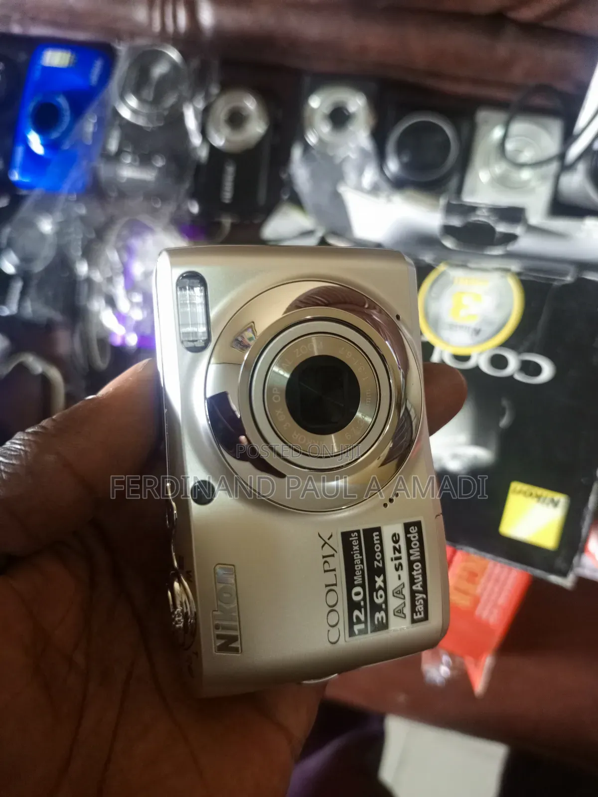 Nikon Digital Photo Video Camera for Vintage Passport Snapping