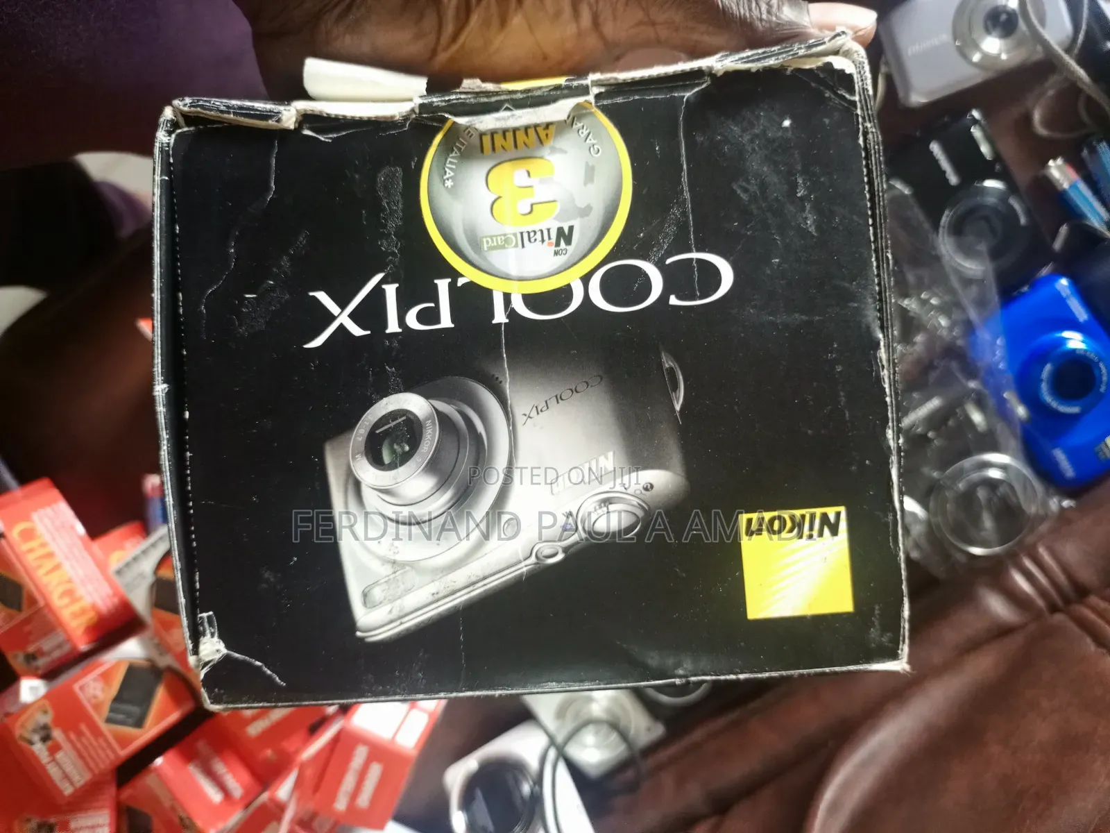 Nikon Digital Photo Video Camera for Vintage Passport Snapping