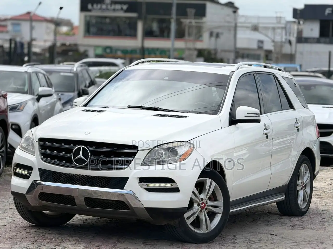 Mercedes-Benz M Class ML 350 4Matic 2012 White