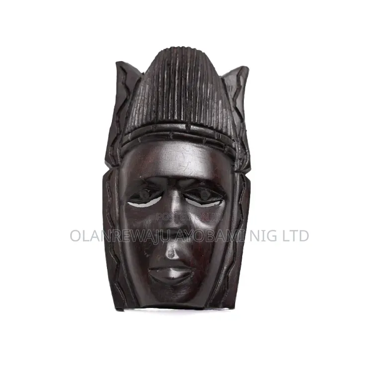 Wooden Mini Decorative Wall Mask