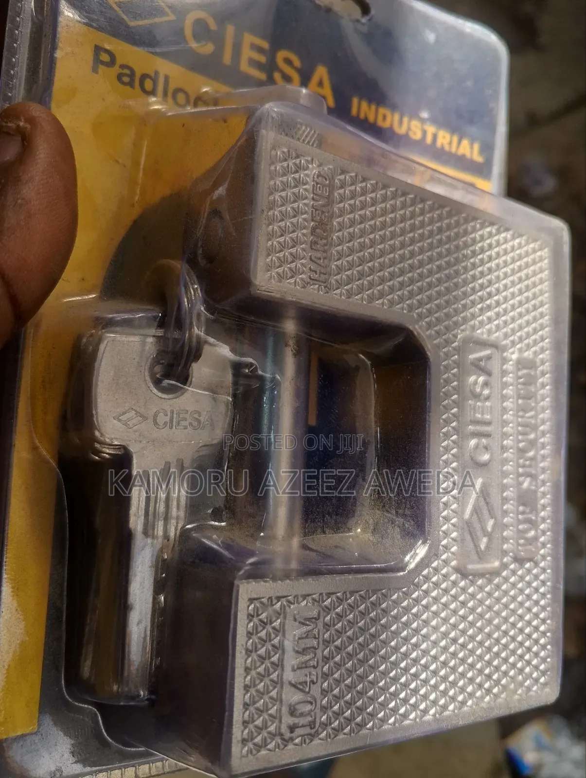 Cisa Padlock Best Qoulity Size 104 Mm Anti Saw