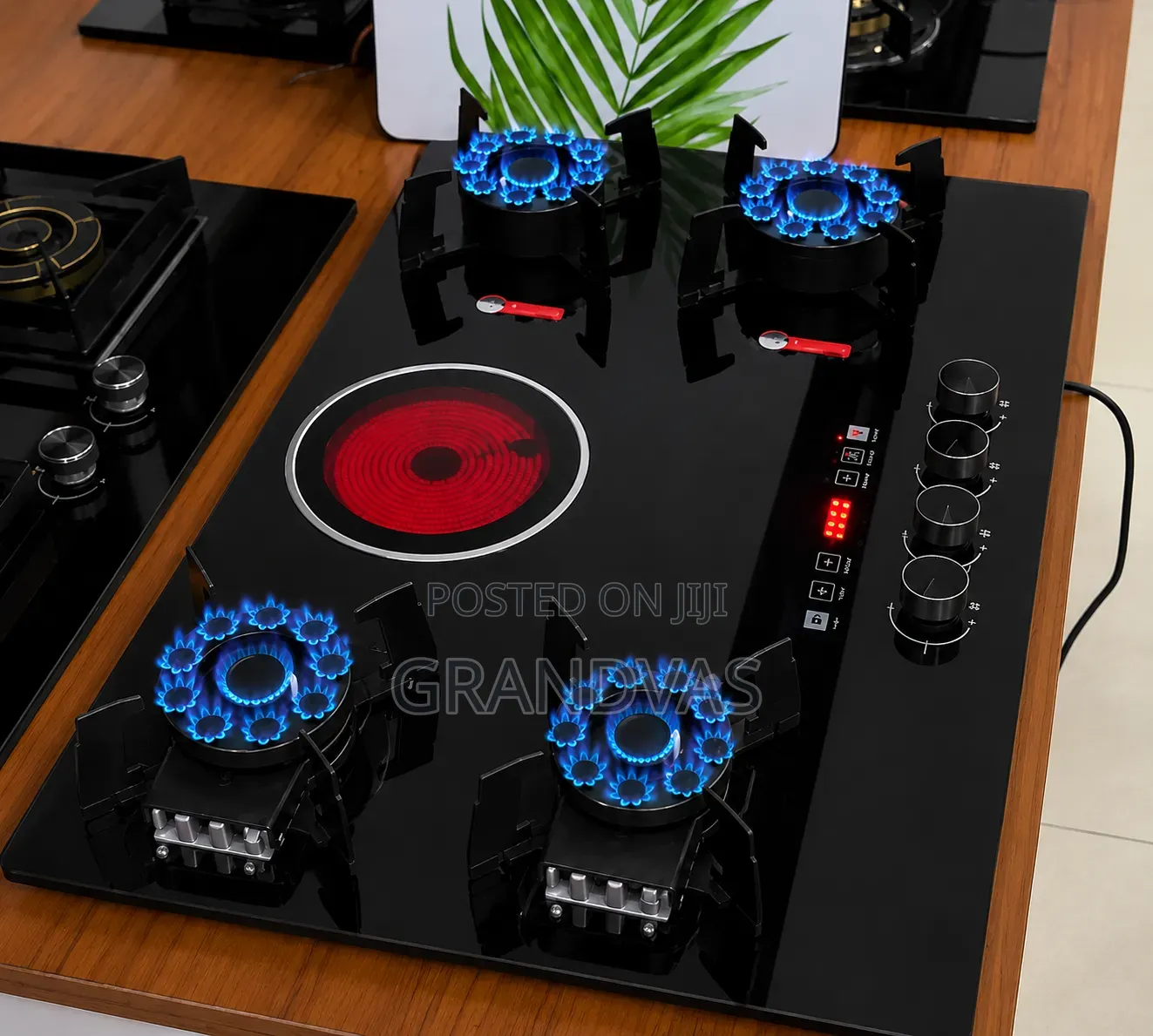 Original Quality Newcastle Built-in Flips Up Gas Electric Cooker