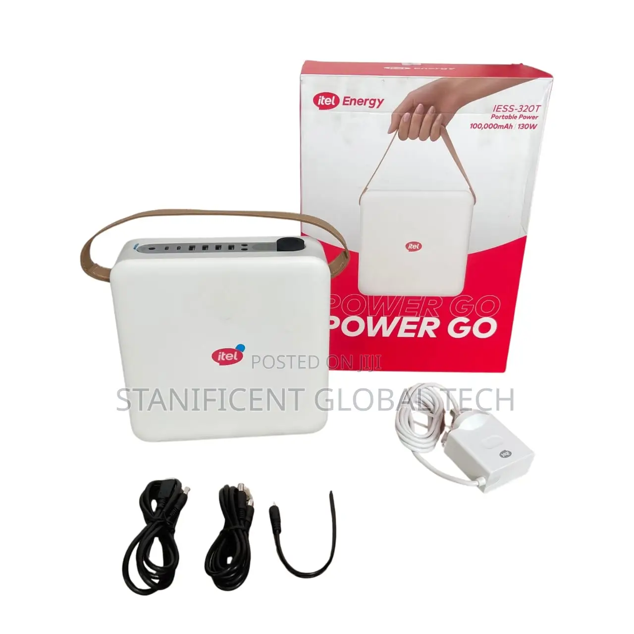 Itel Energy Power Go 130w Portable Power Station - 320wh