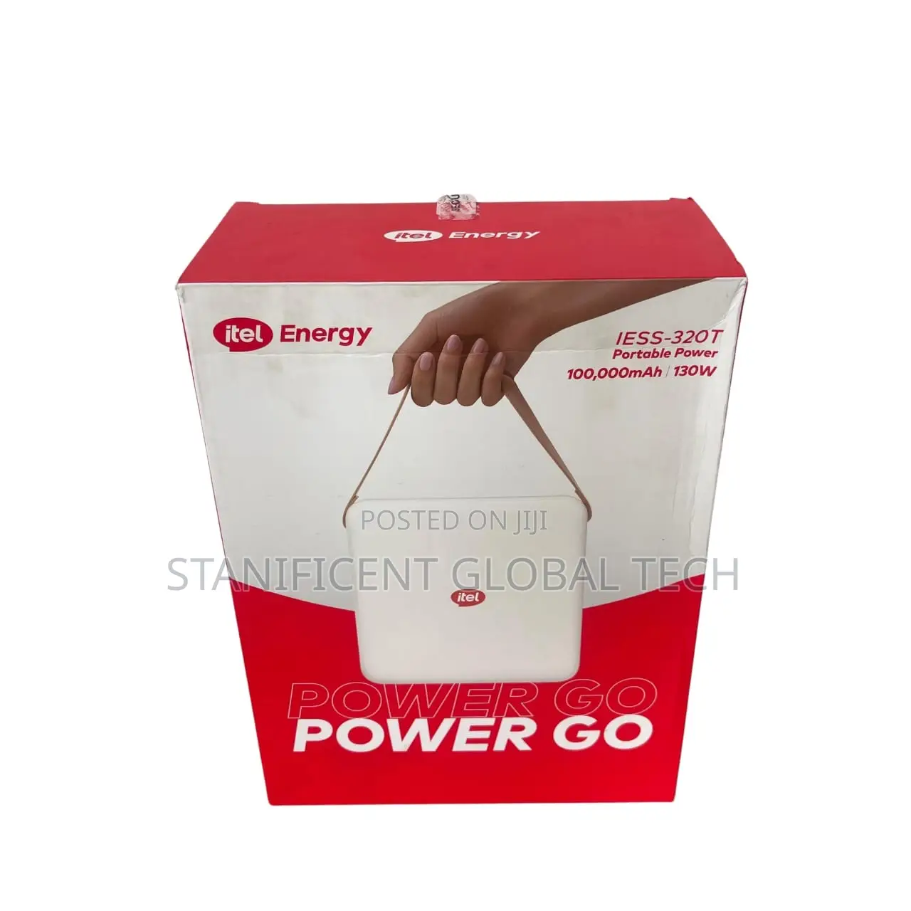 Itel Energy Power Go 130w Portable Power Station - 320wh