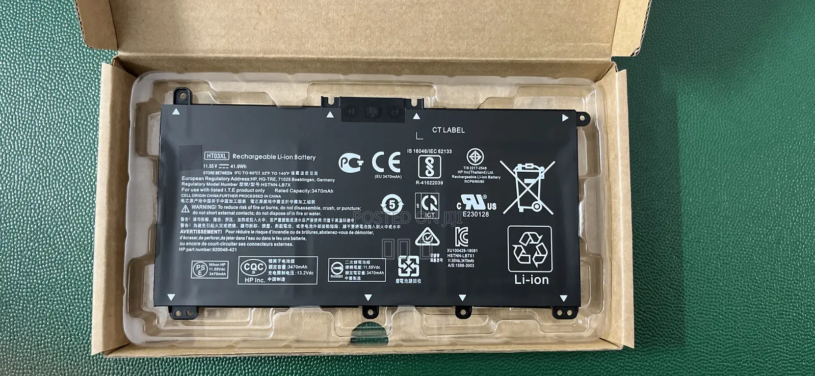 Laptop Battery Ht03xl for HP 250/255 G7 14-Ce/Dh/Cd 15-Cs/Da/Cw