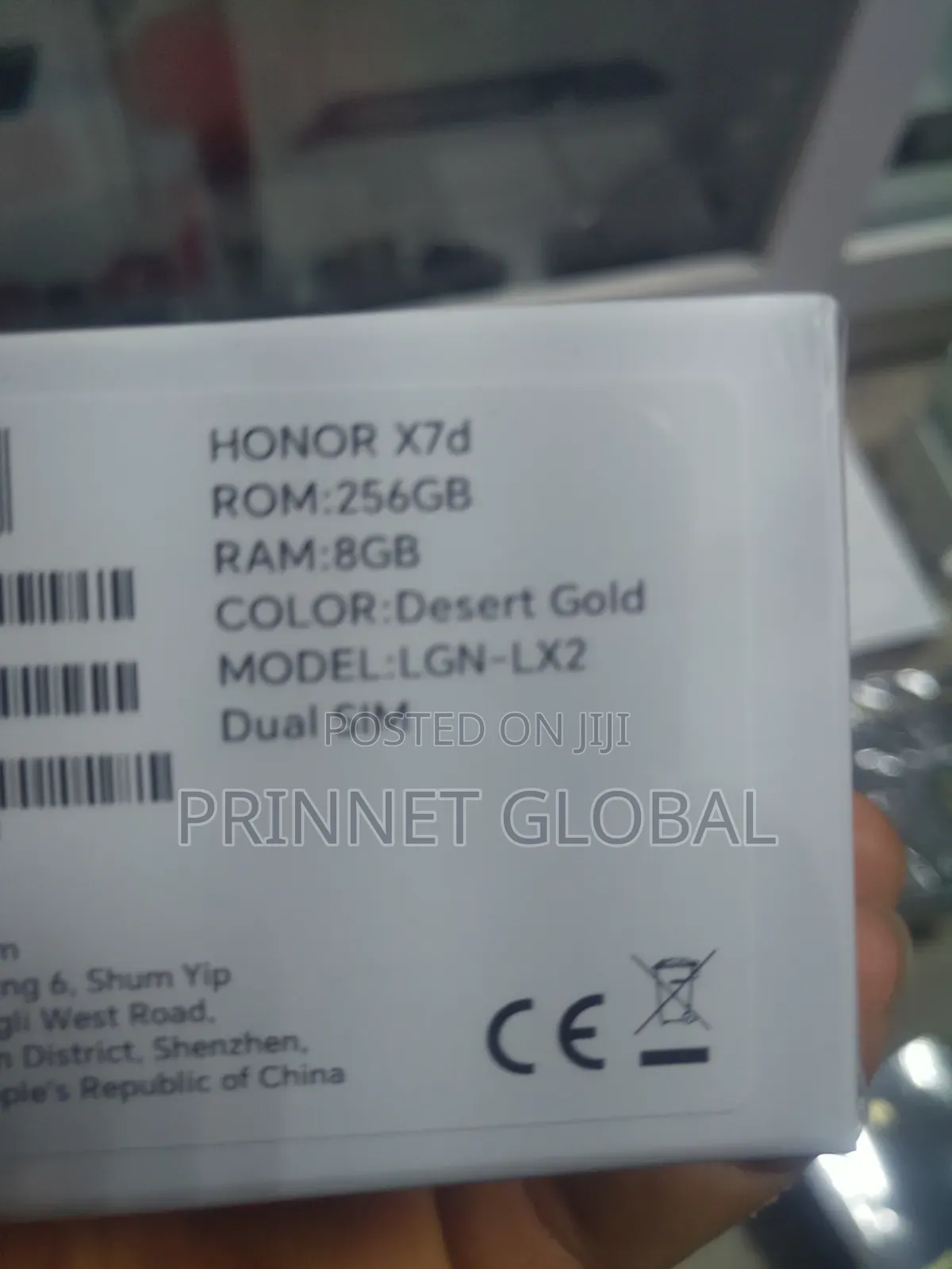 New Honor X7d 256 GB White