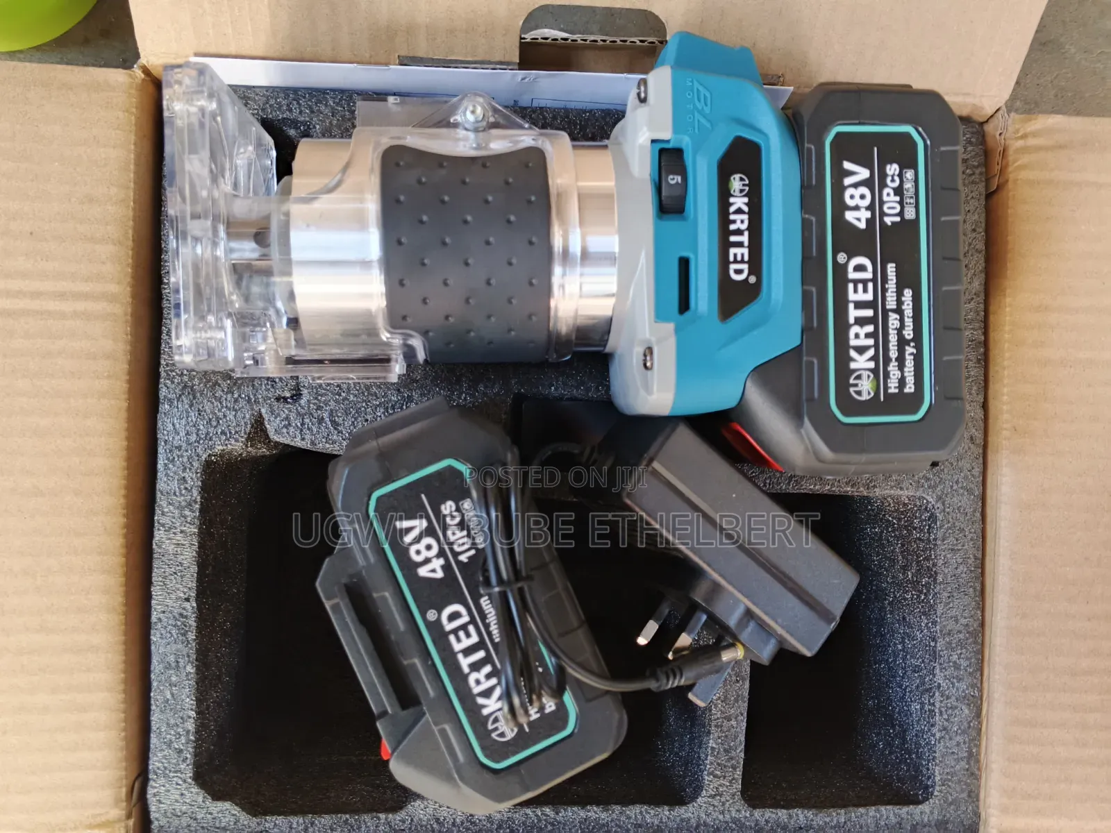 Battery Palm Router Kr-Ted
