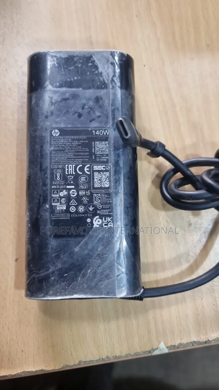 Hp 140w Usb-C Laptop Power Adapter Charger (Uk Used)
