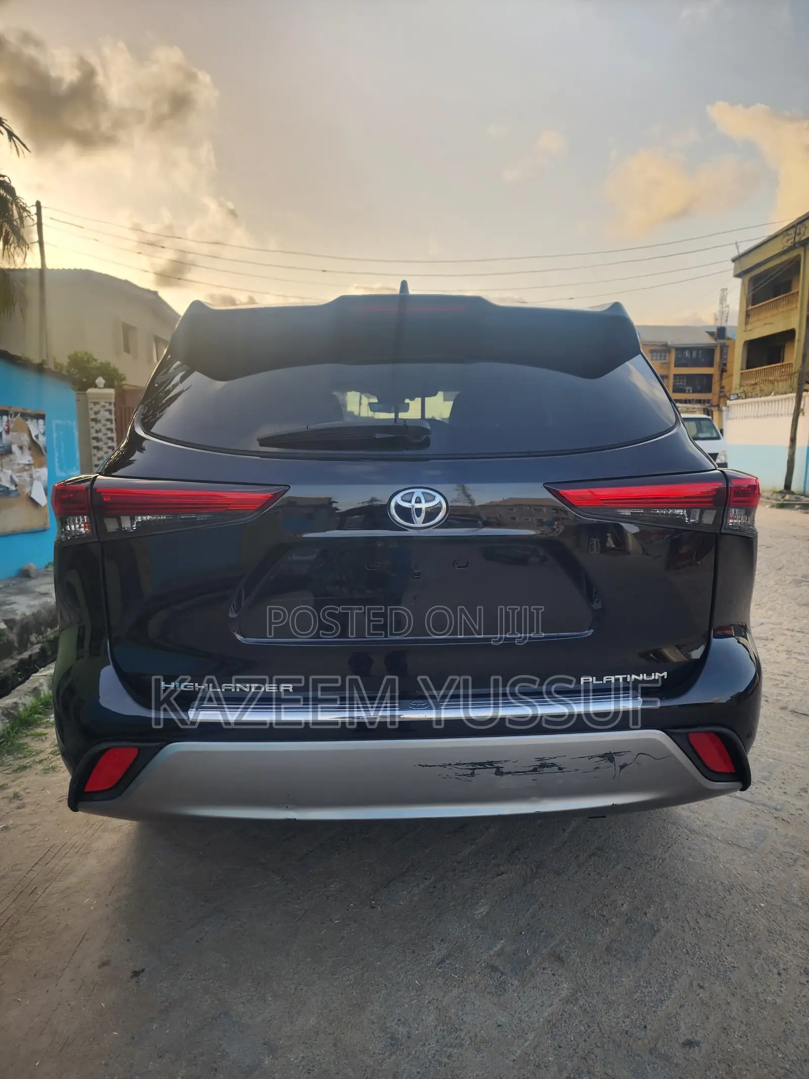 Toyota Highlander Platinum 2021 Black