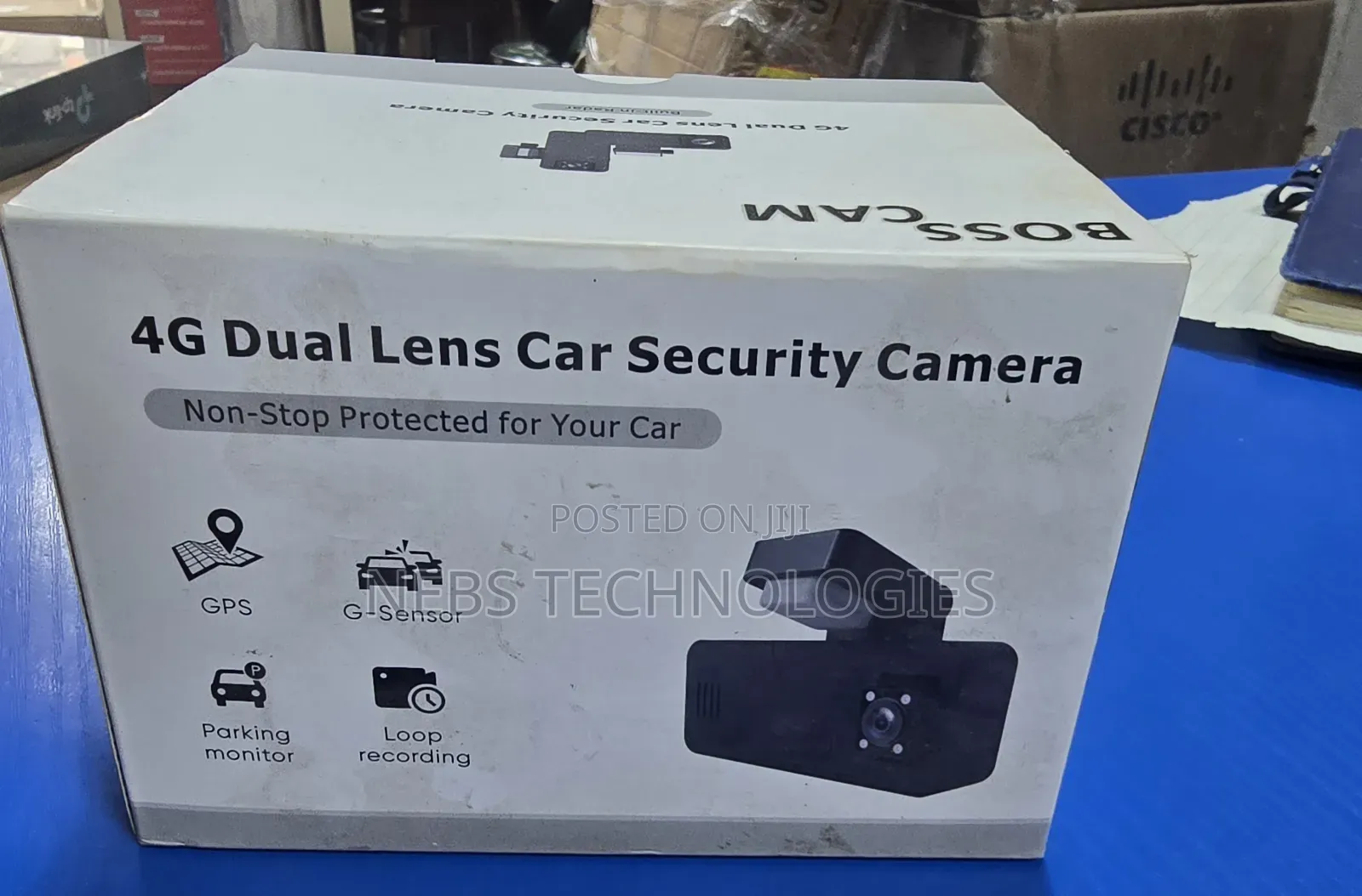 4g Dual Lens Car Security Camera Dash Cam