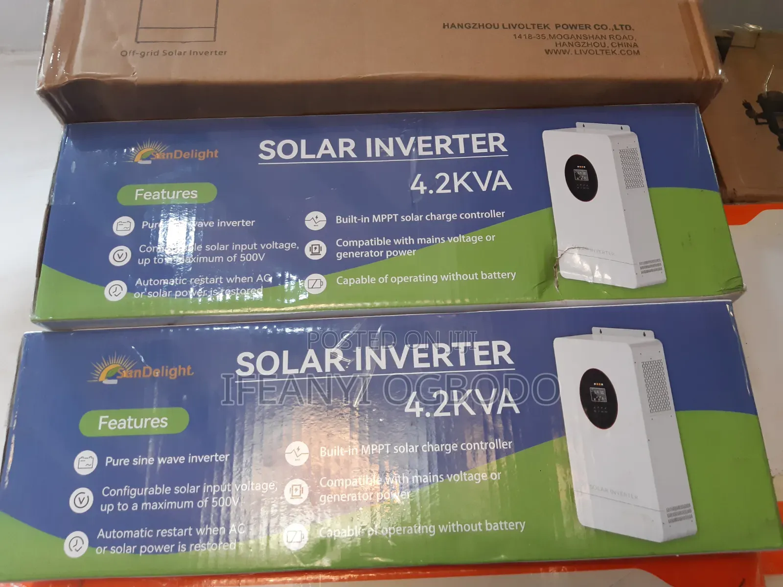 Sun Delight Solar Inverter 4.2kva 24v