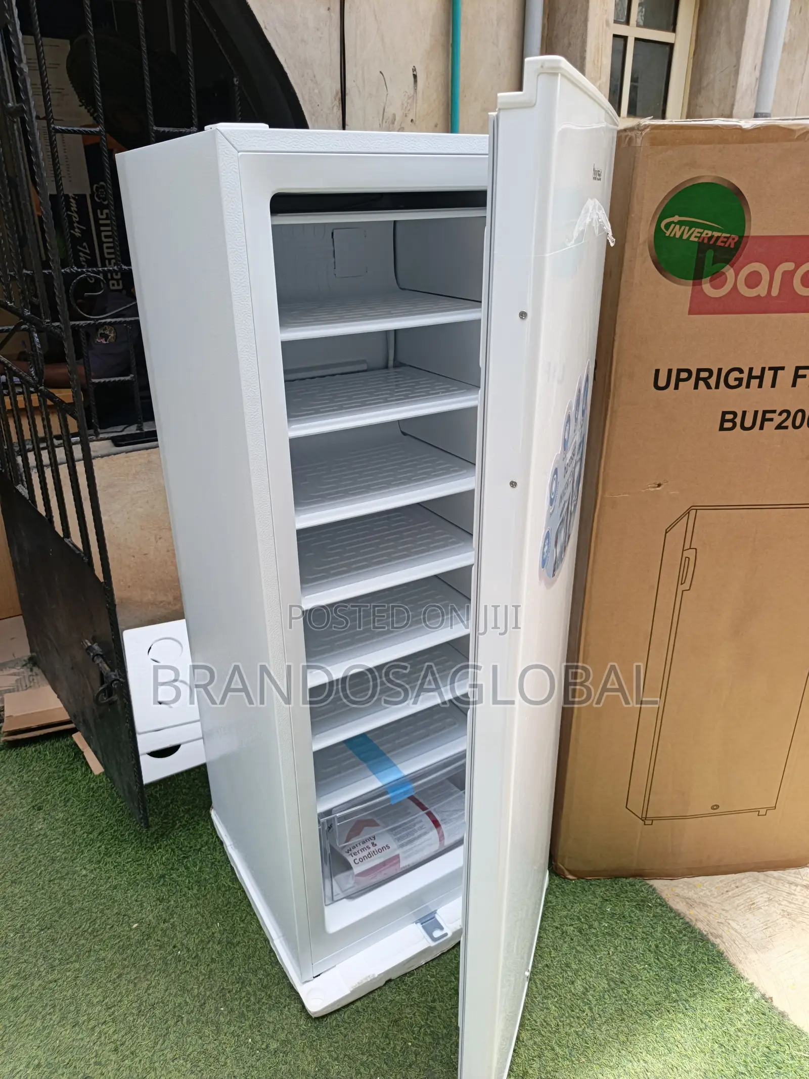 Barossa 200l Upright Freezer [Buf200g]Strong Freezing Performance