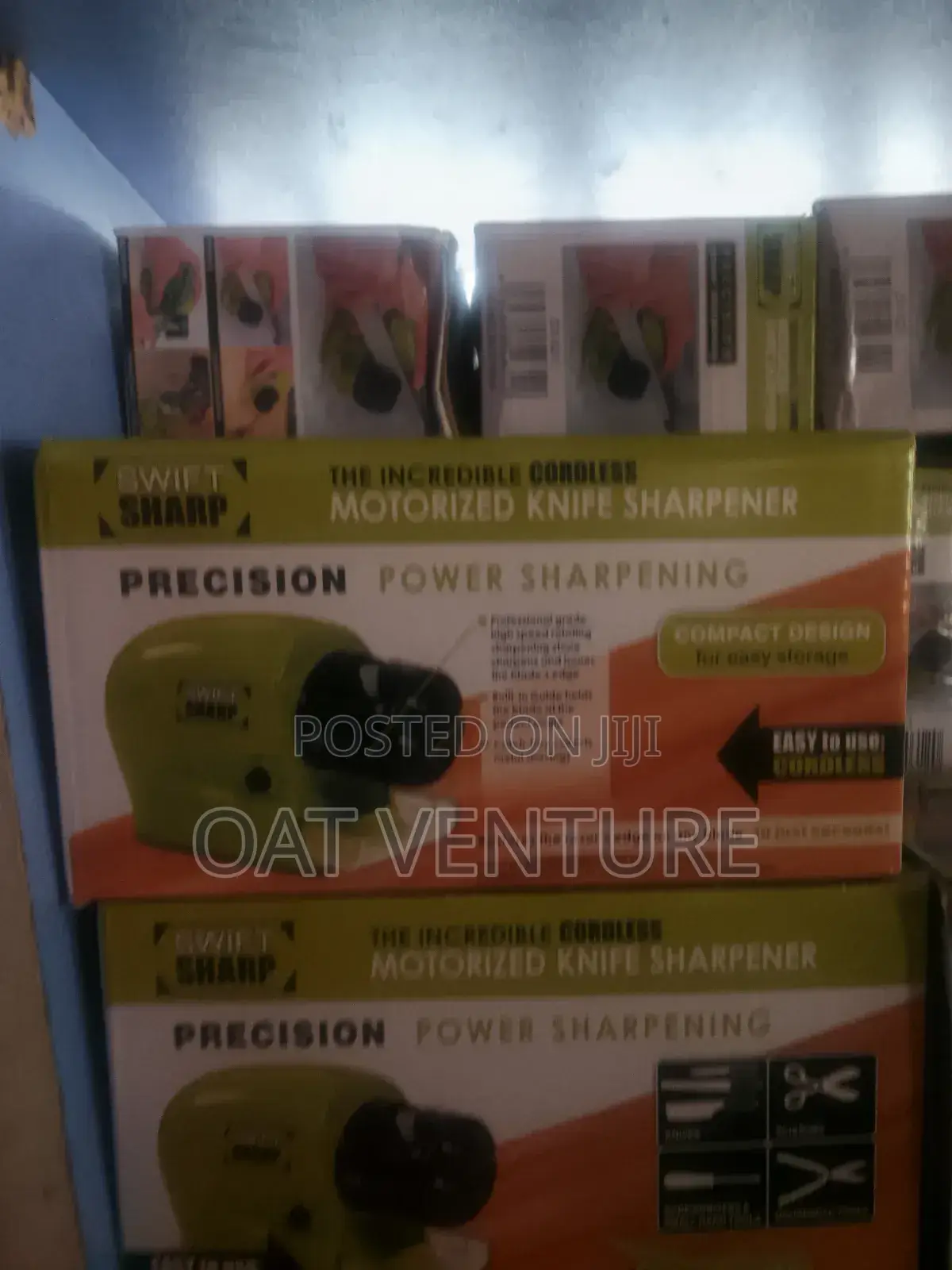 Swift Sharp Cordless Motorized Knife Sharpener – Precision Power