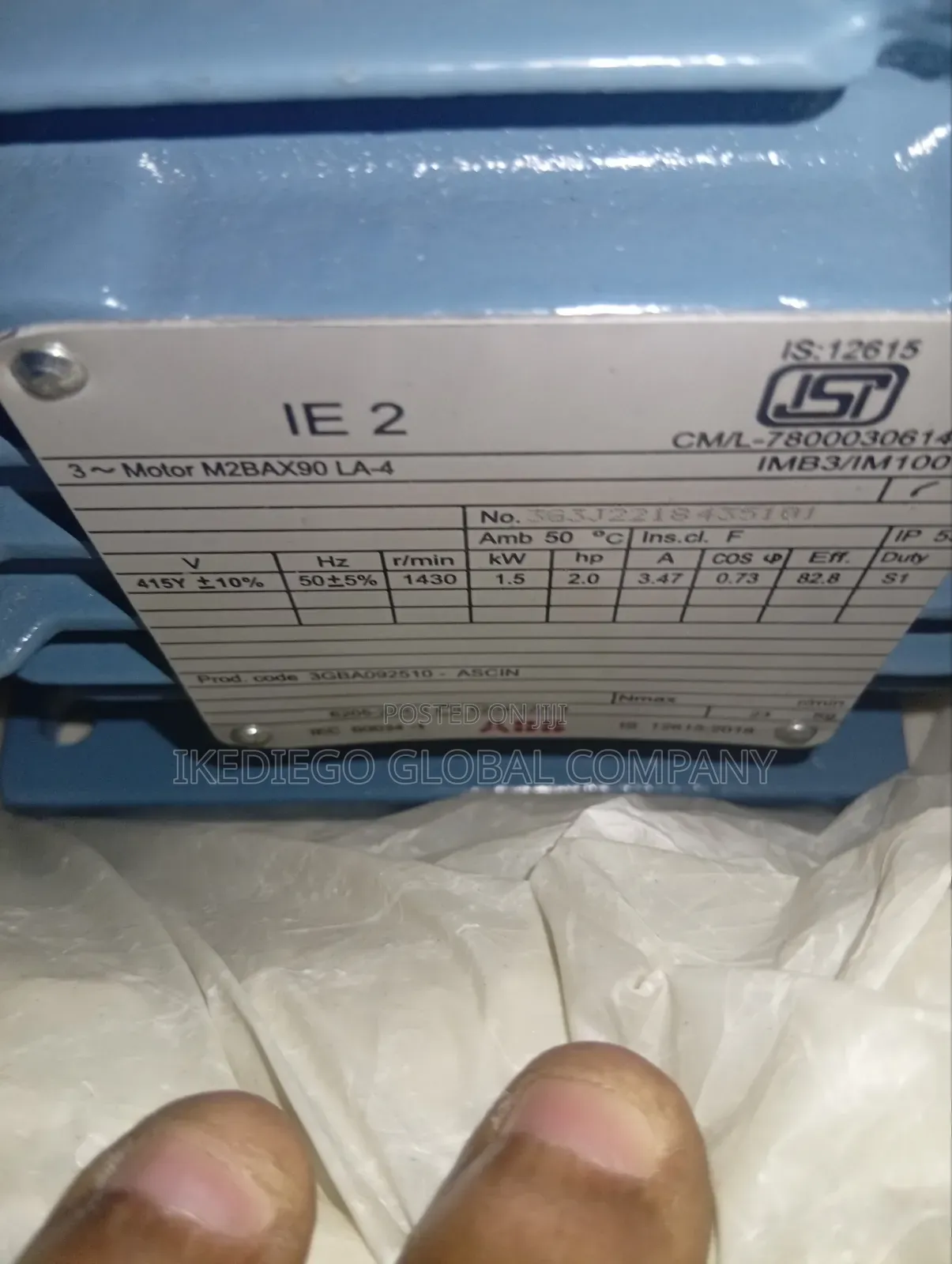 Brand New Abb Electric Motor Available