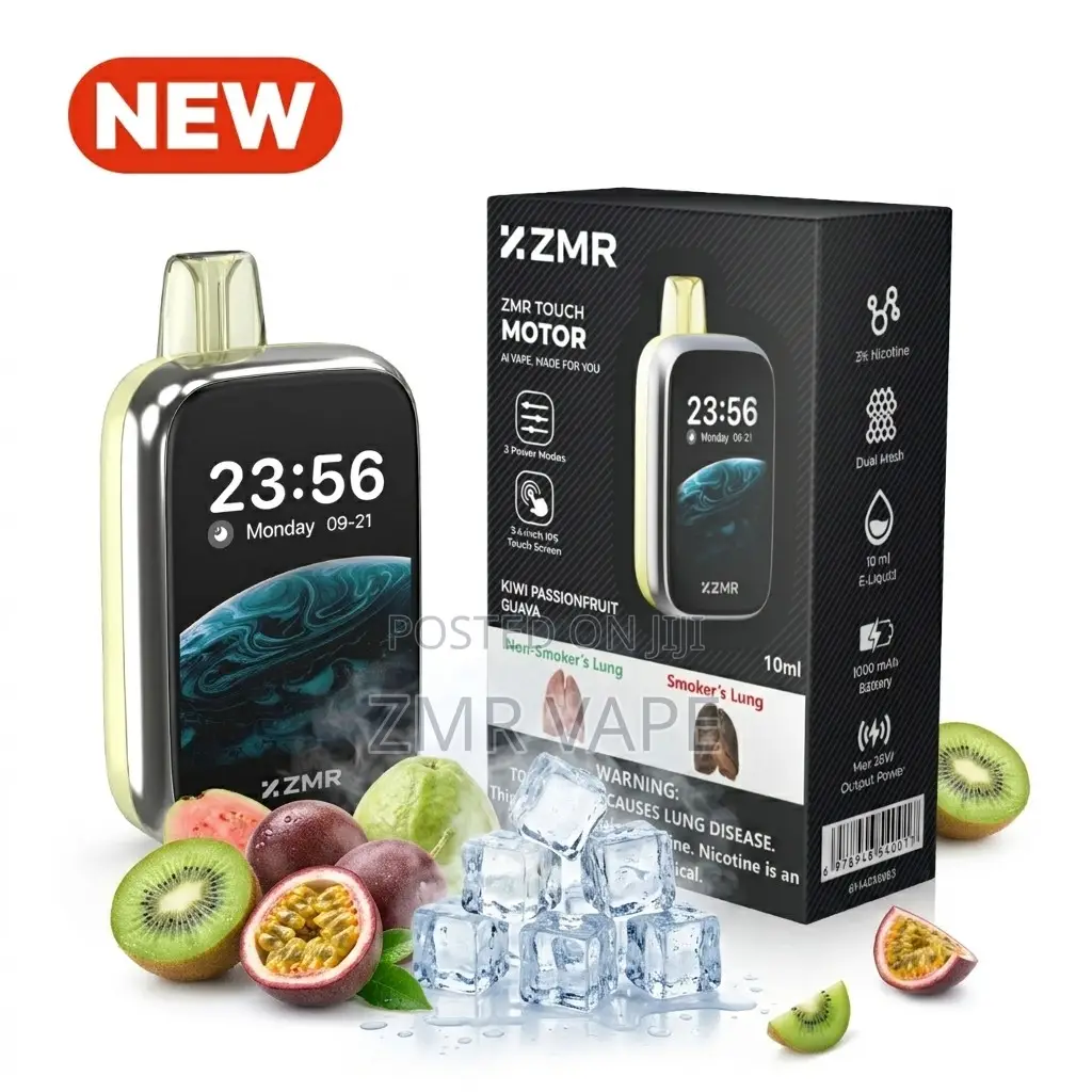 ZMR 30000puffs,Vape – Kiwi Passionfruit Guava, Shisha,Tropical Mix,
