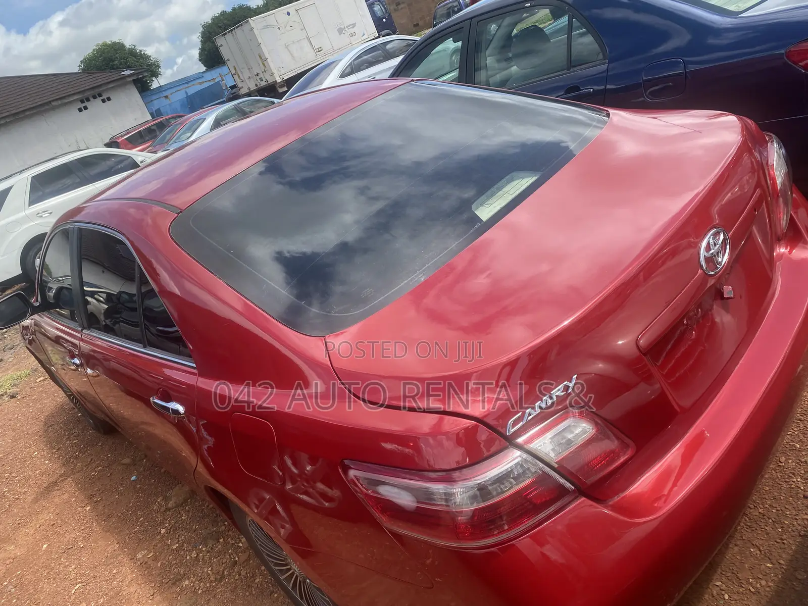 Toyota Camry 2008 Red