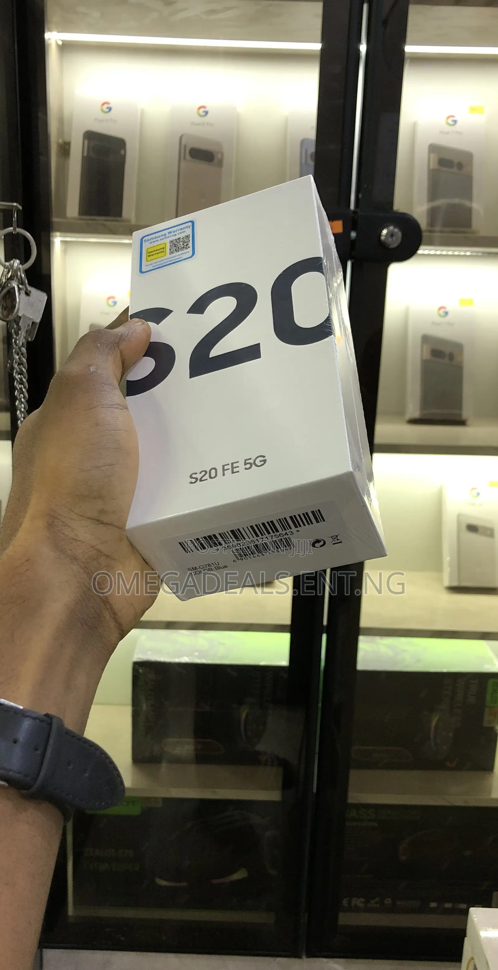 New Samsung Galaxy S20 FE 128 GB Blue