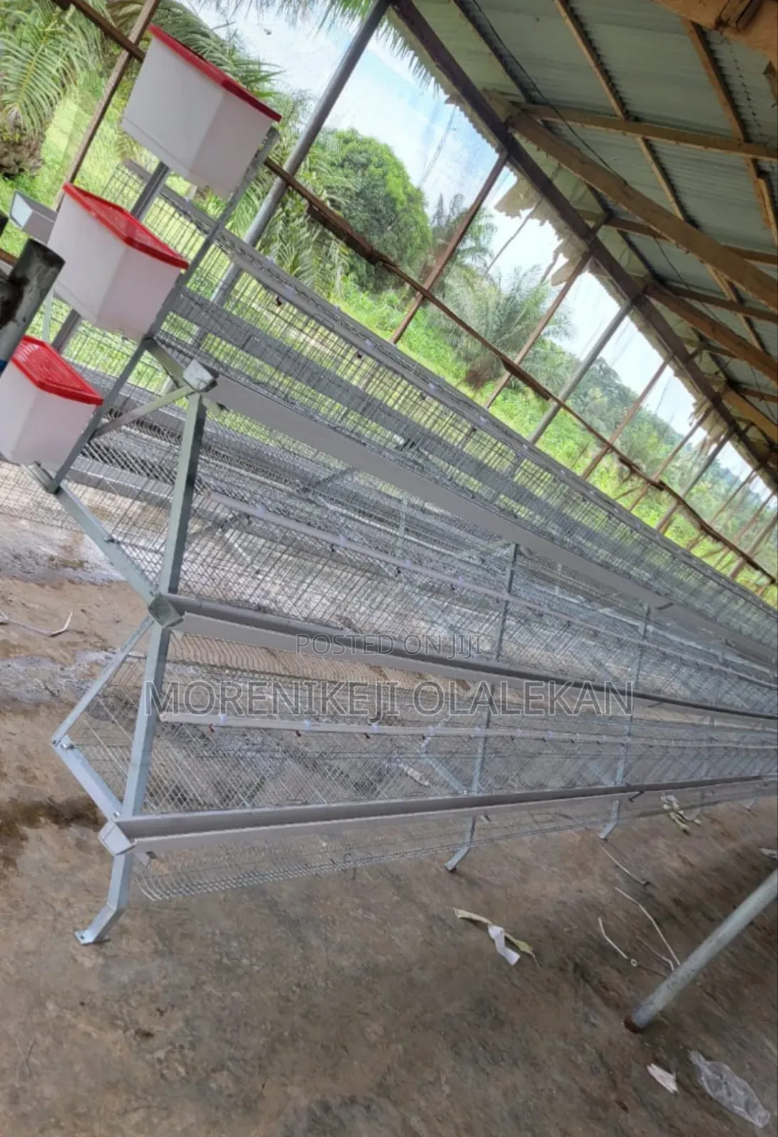 Hot Dipped Galvanized Imported Layers Cage 120birds