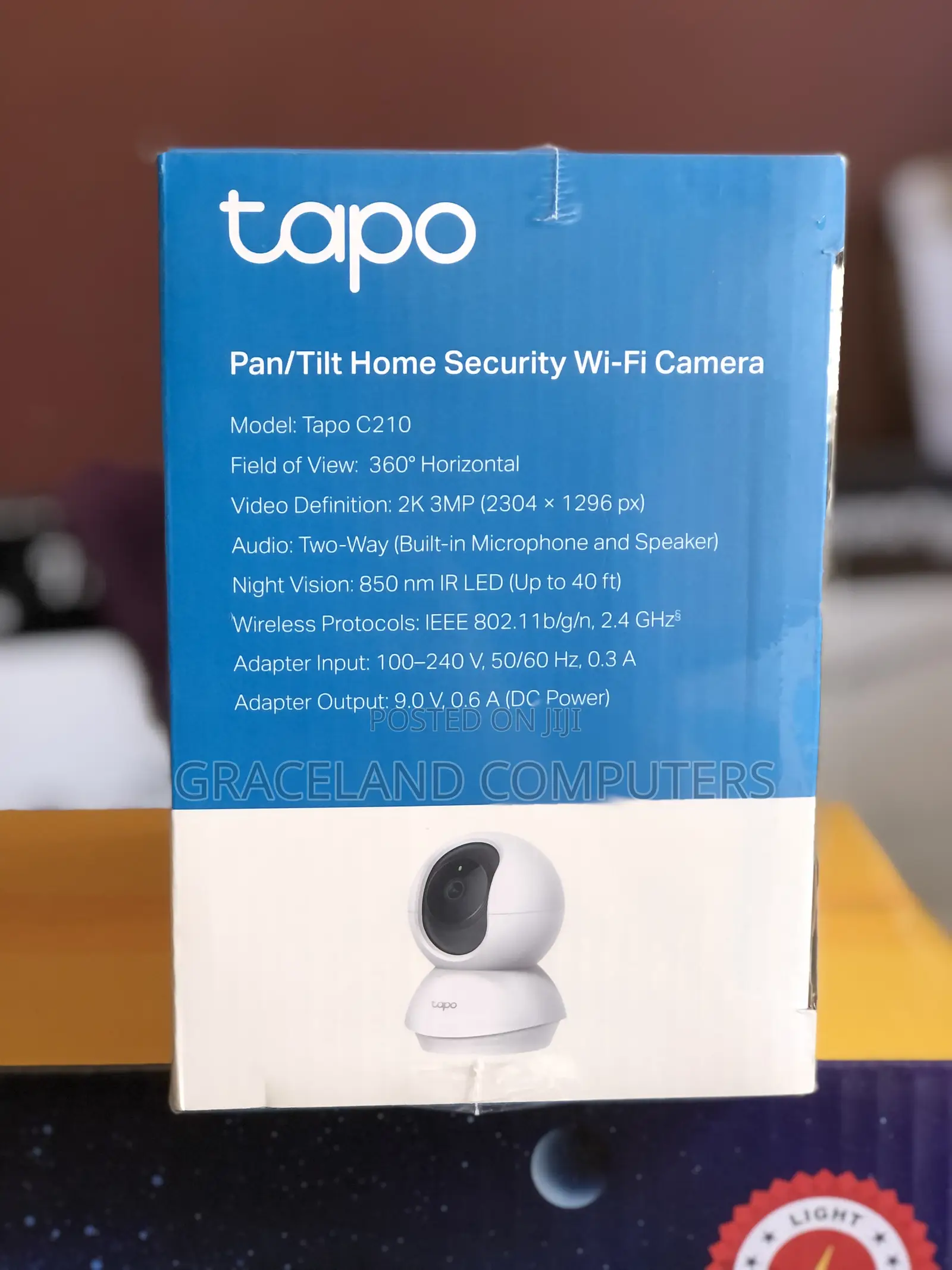 Tp-Link Tapo C210 | Pan/Tilt Home Security Wi-Fi Camera